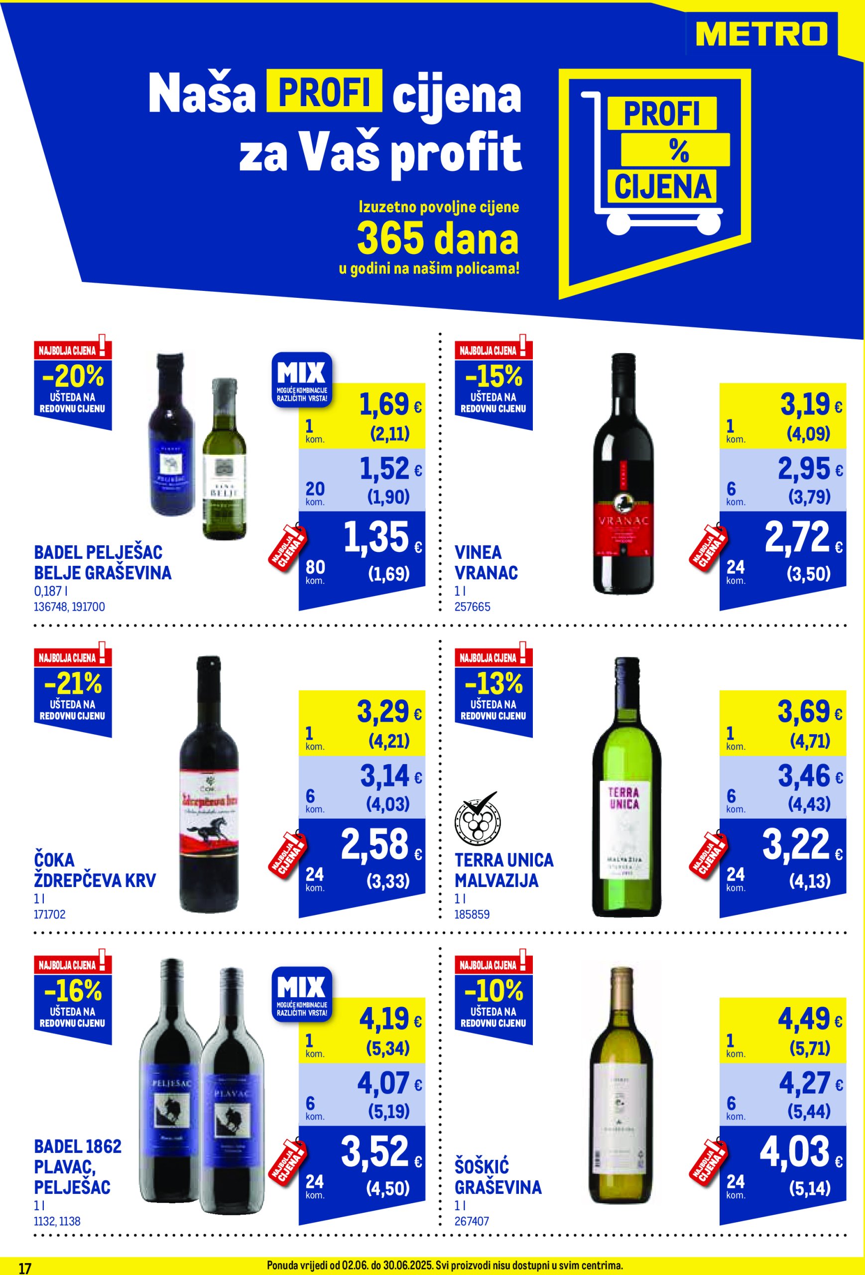metro - Prelistajte ovaj Metro - Profi cijena katalog, vrijedi od 02.06. do 30.06. - page: 17 metro - Prelistajte ovaj Metro - Profi cijena katalog, vrijedi od 02.06. do 30.06. - page: 17
