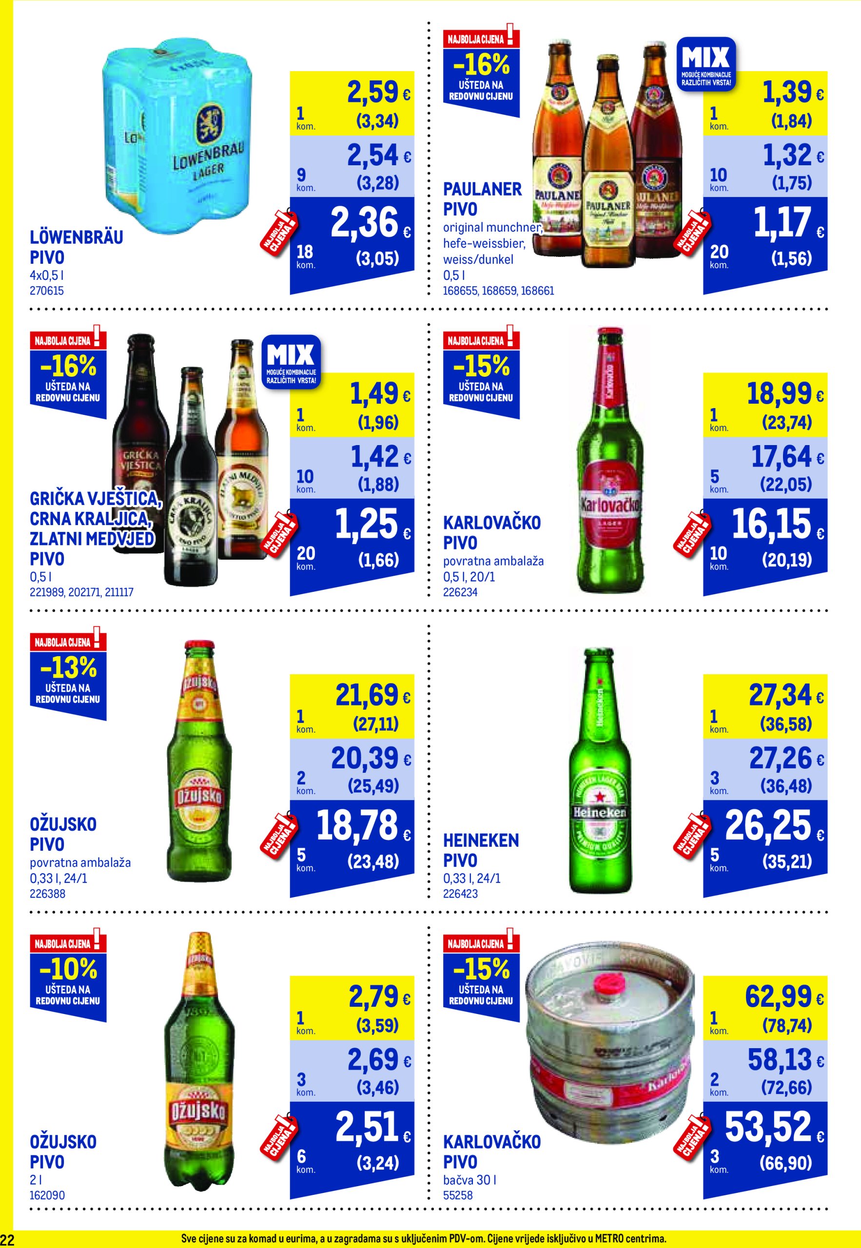 metro - Prelistajte ovaj Metro - Profi cijena katalog, vrijedi od 02.06. do 30.06. - page: 22 metro - Prelistajte ovaj Metro - Profi cijena katalog, vrijedi od 02.06. do 30.06. - page: 22