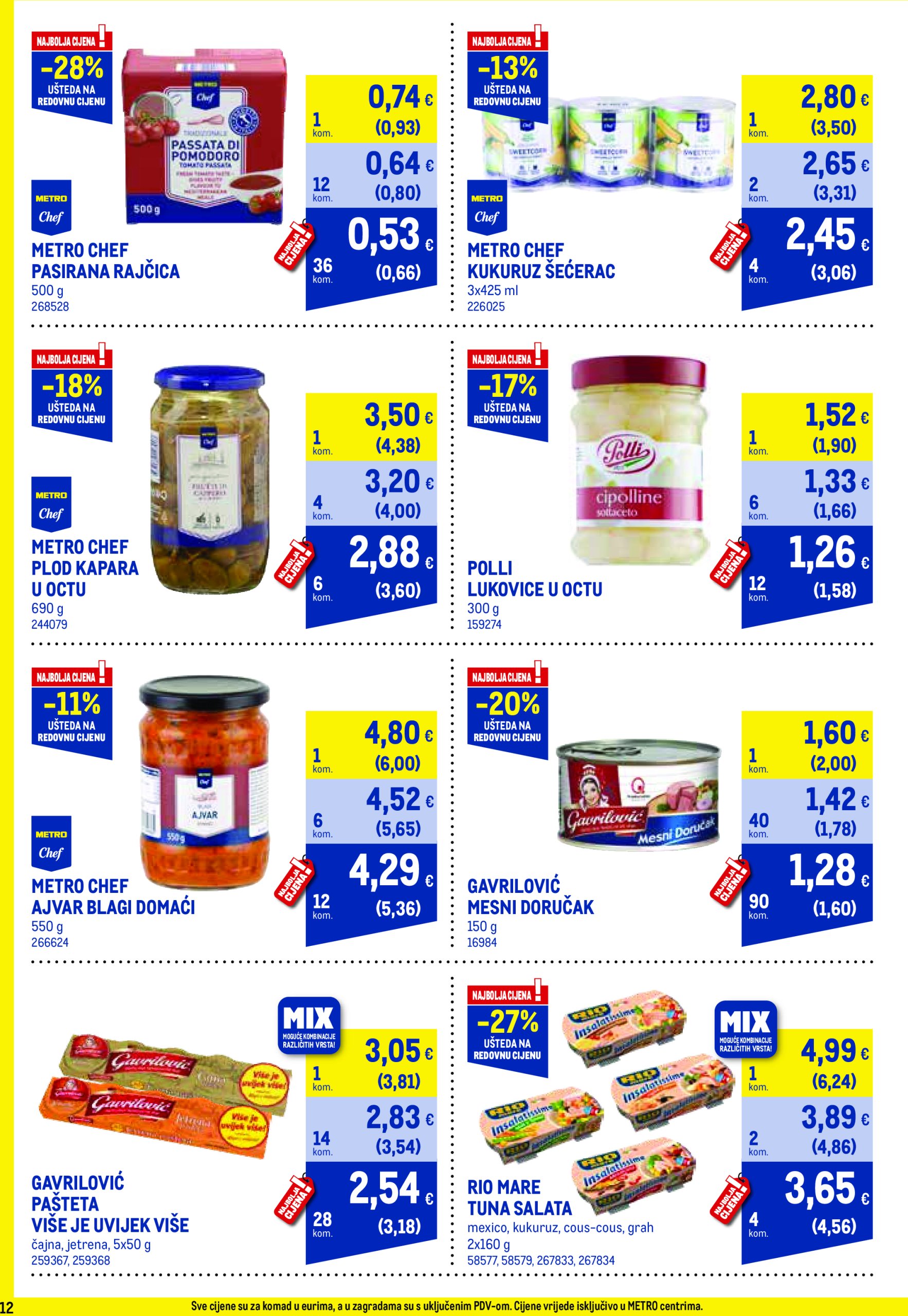 metro - Prelistajte ovaj Metro - Profi cijena katalog, vrijedi od 02.06. do 30.06. - page: 12 metro - Prelistajte ovaj Metro - Profi cijena katalog, vrijedi od 02.06. do 30.06. - page: 12