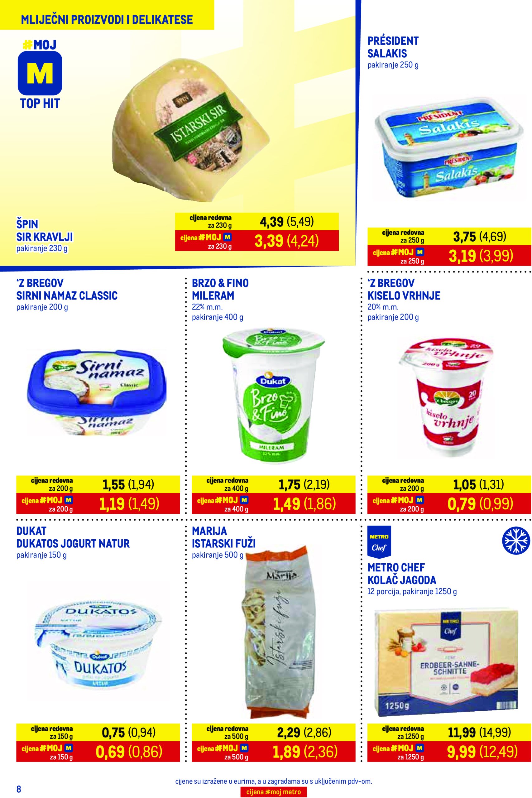metro - Prelistajte katalog Metro - Prehrana i neprehrana, vrijedi od 16.06. do 30.06. - page: 8