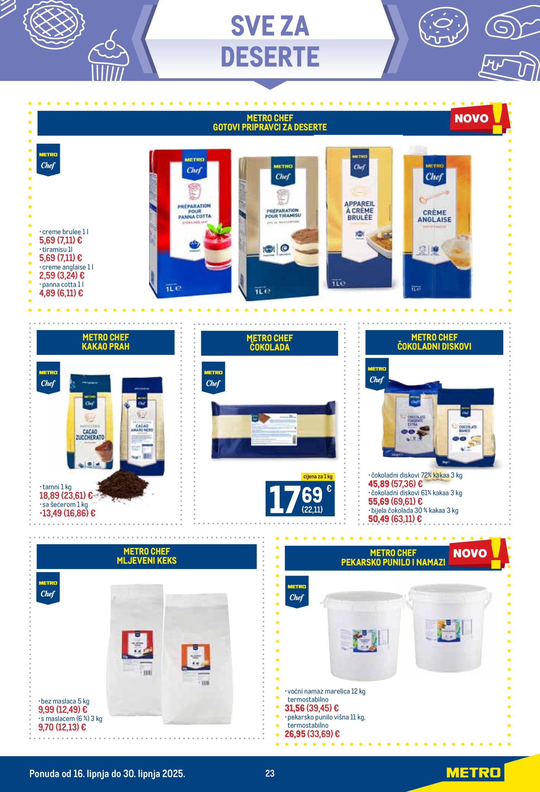 metro - Prelistajte katalog Metro - Tri kulinarska znalca, vrijedi od 16.06. do 30.06. - page: 23