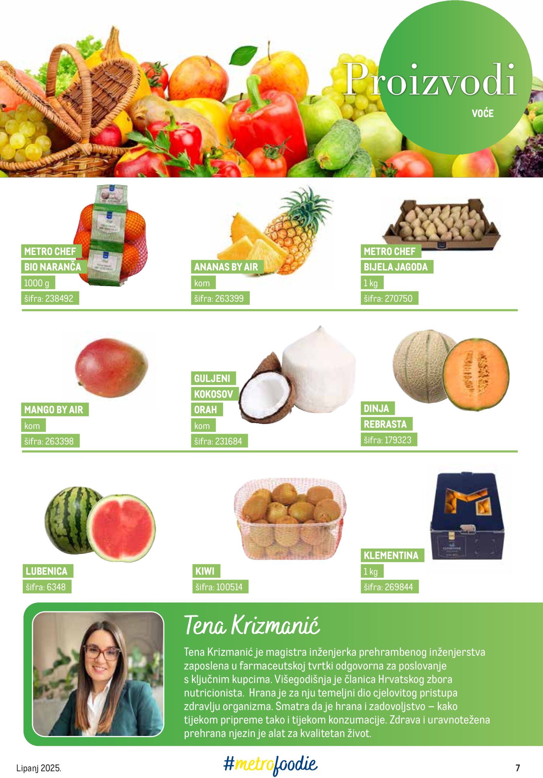 metro - Prelistajte katalog Metro - #metrofoodie, vrijedi od 01.06. do 30.06. - page: 7