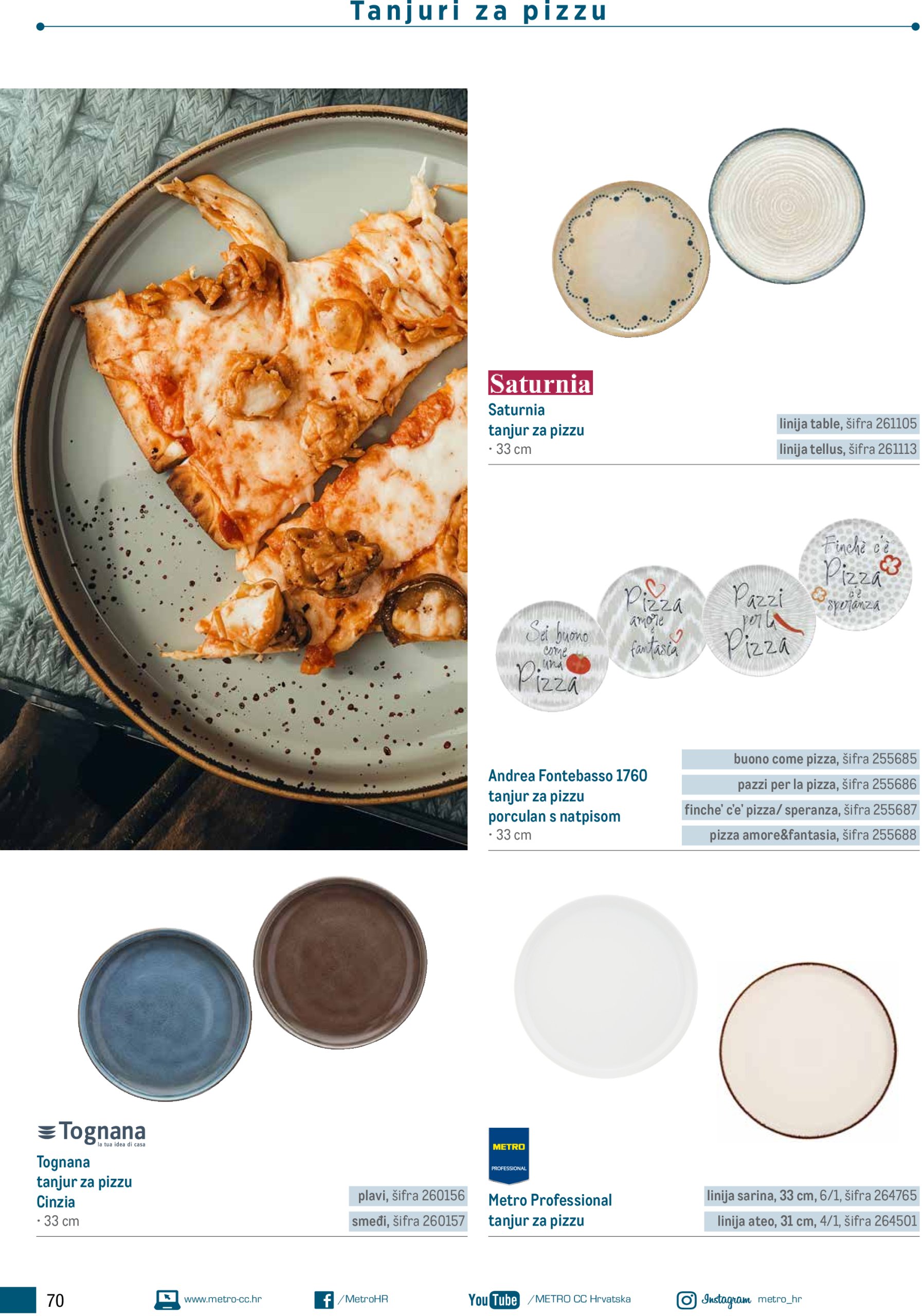 metro - Prelistajte katalog Metro - Poslovna rješenja - Pizzeria, vrijedi od 01.06. do 31.12. - page: 70 metro - Prelistajte katalog Metro - Poslovna rješenja - Pizzeria, vrijedi od 01.06. do 31.12. - page: 70