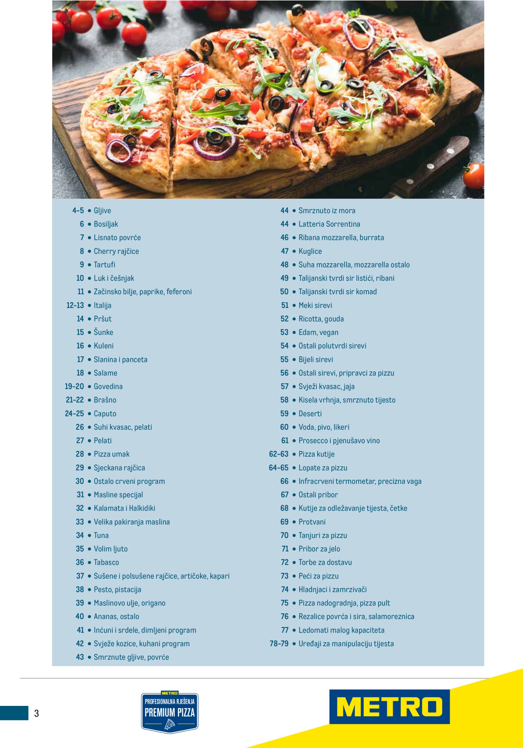 metro - Prelistajte katalog Metro - Poslovna rješenja - Pizzeria, vrijedi od 01.06. do 31.12. - page: 3 metro - Prelistajte katalog Metro - Poslovna rješenja - Pizzeria, vrijedi od 01.06. do 31.12. - page: 3