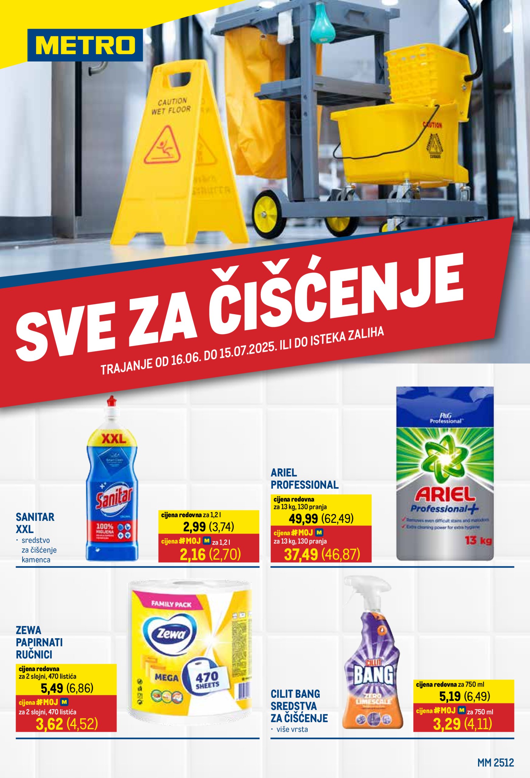 metro - Prelistajte katalog Metro - Sve za čišćenje, vrijedi od 16.06. do 15.07.