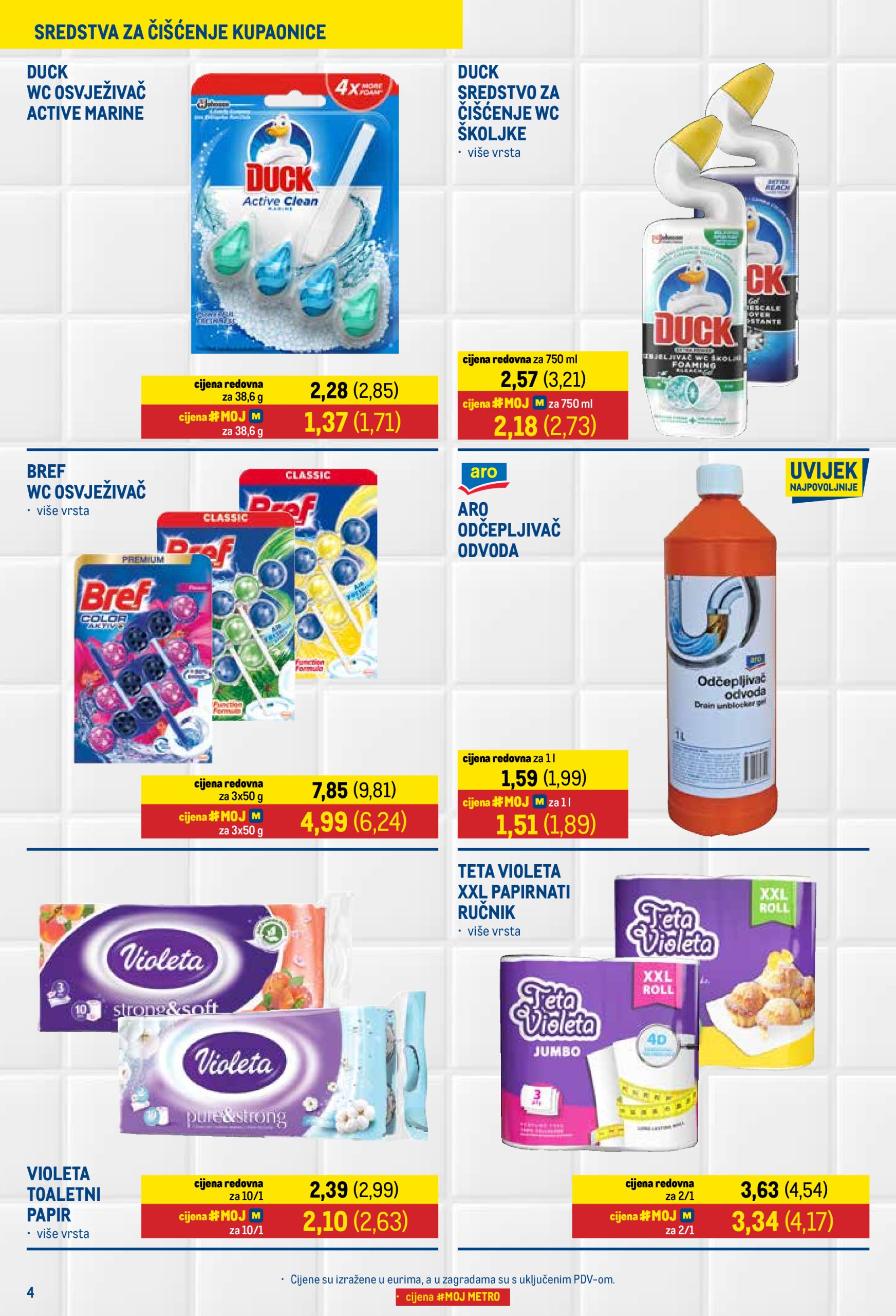 metro - Prelistajte katalog Metro - Sve za čišćenje, vrijedi od 16.06. do 15.07. - page: 4