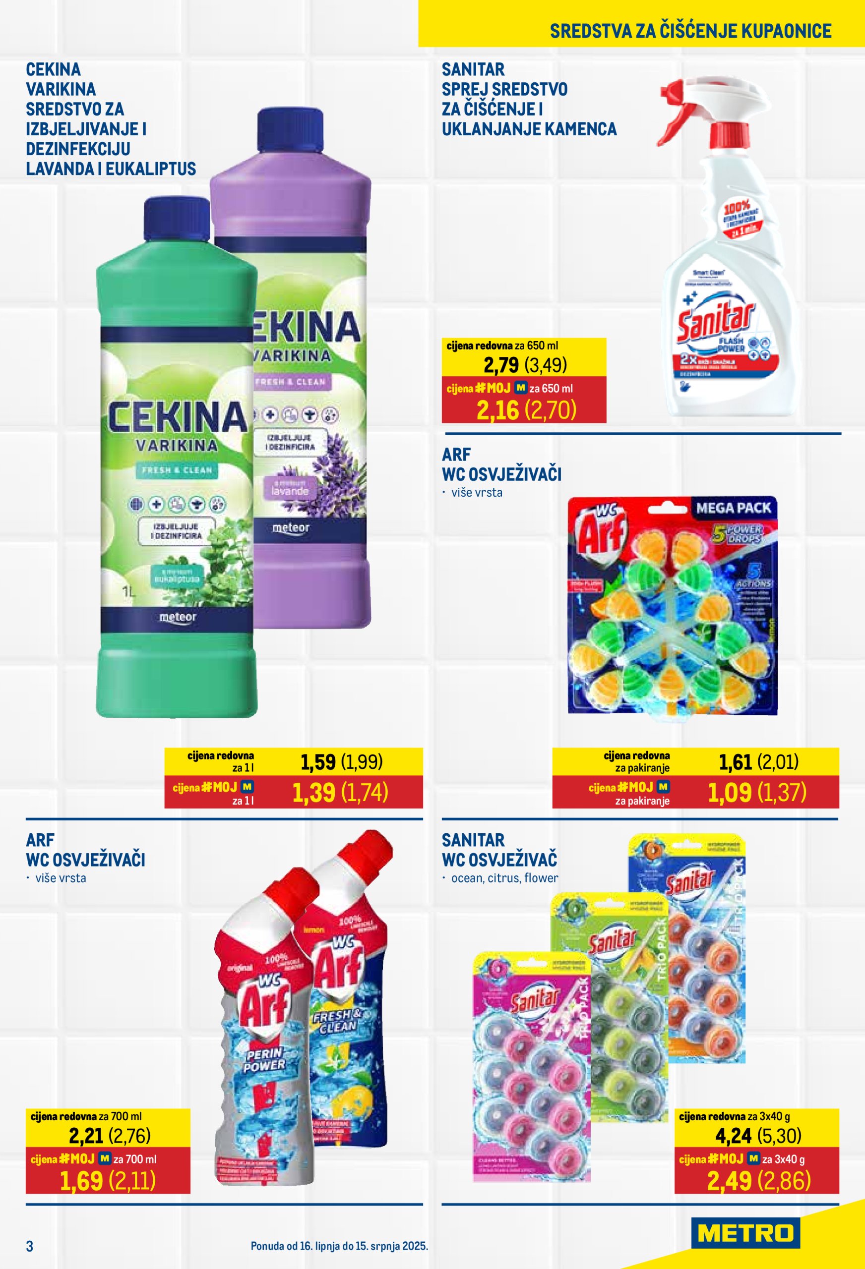 metro - Prelistajte katalog Metro - Sve za čišćenje, vrijedi od 16.06. do 15.07. - page: 3