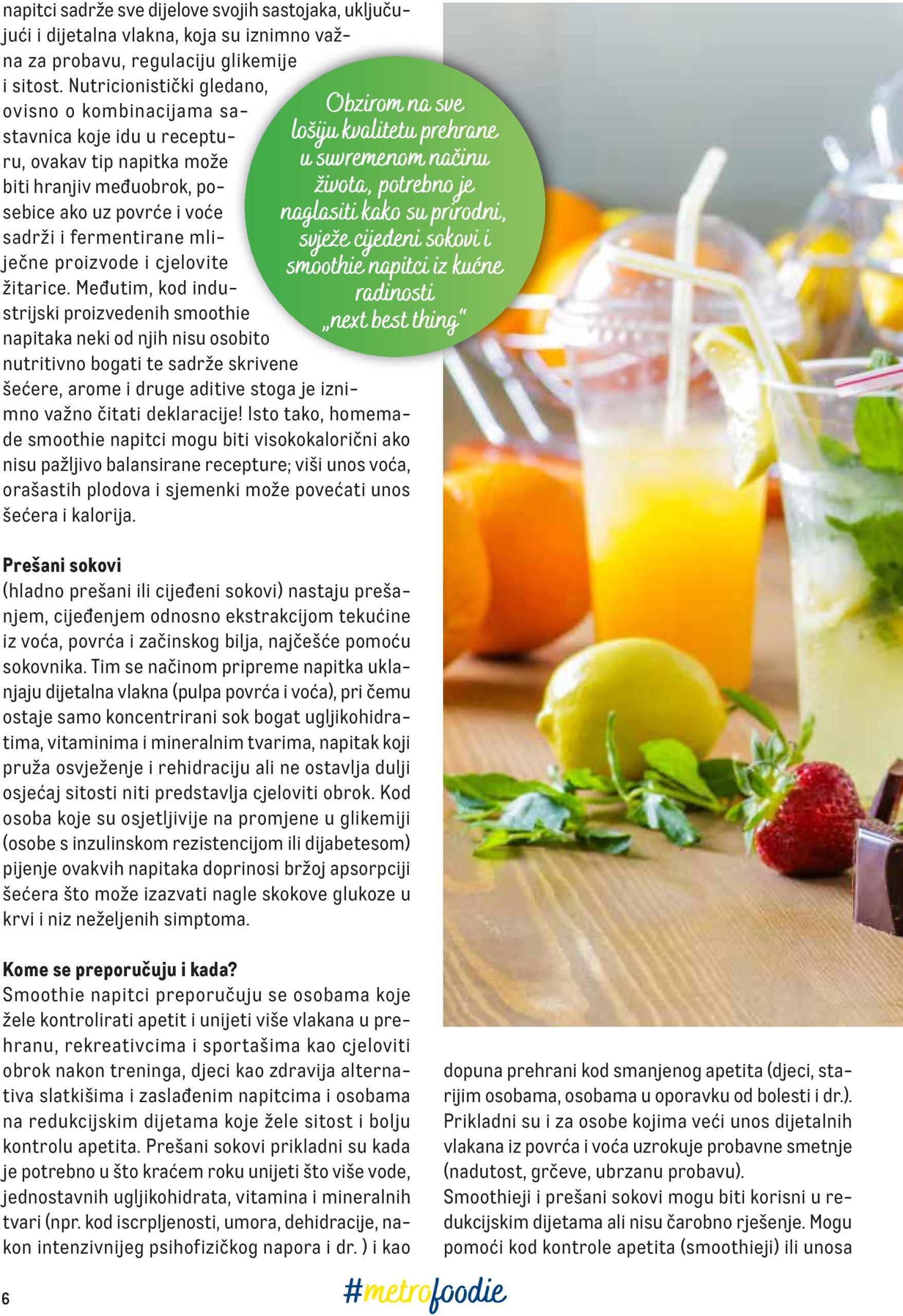 metro - Prelistajte katalog Metro - Smoothie VS Juice, vrijedi od 01.07. do 31.07. - page: 6