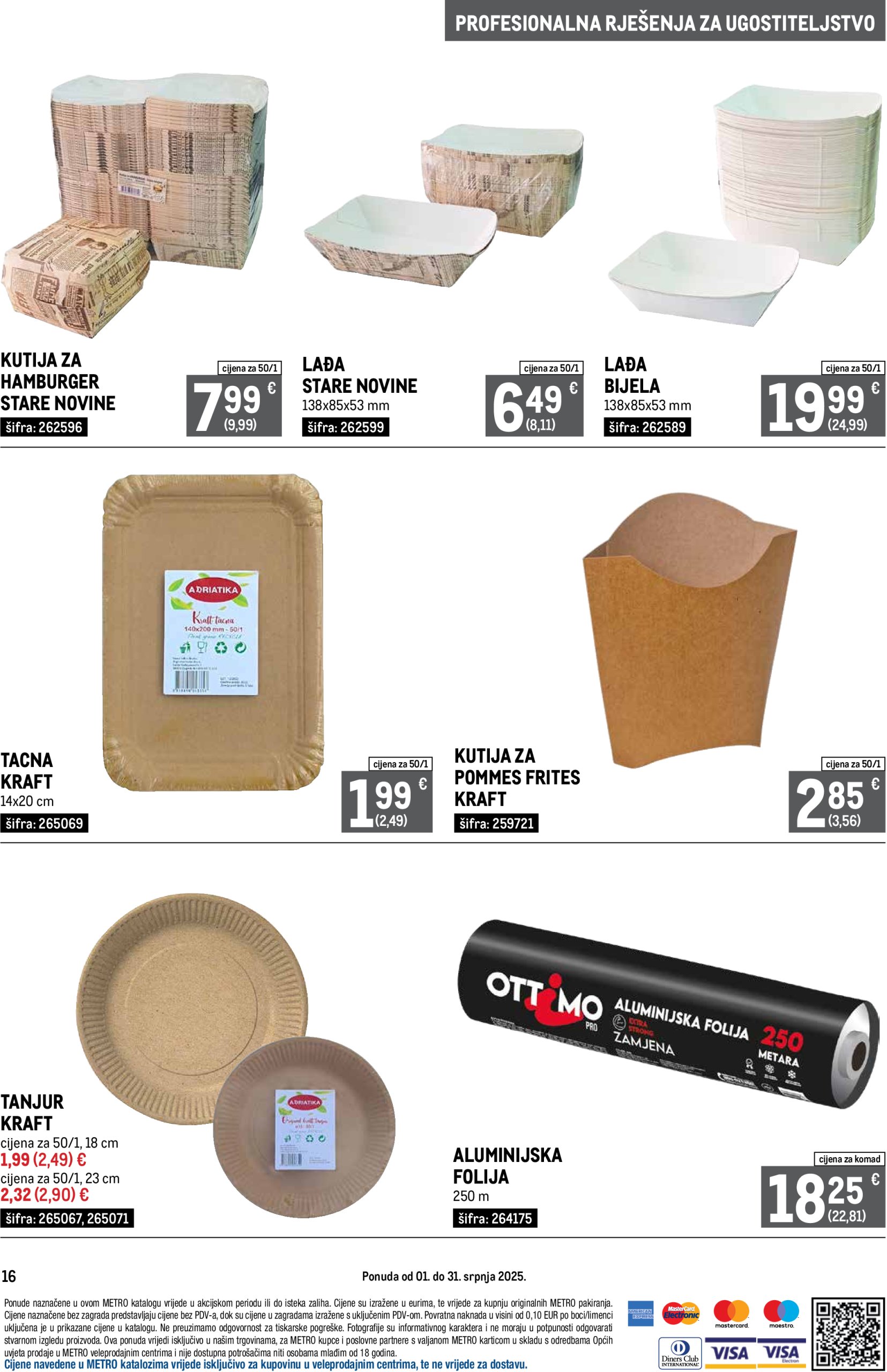metro - Prelistajte katalog Metro - Profesionalna rješenja za ugostiteljstvo, vrijedi od 01.07. do 31.07. - page: 16