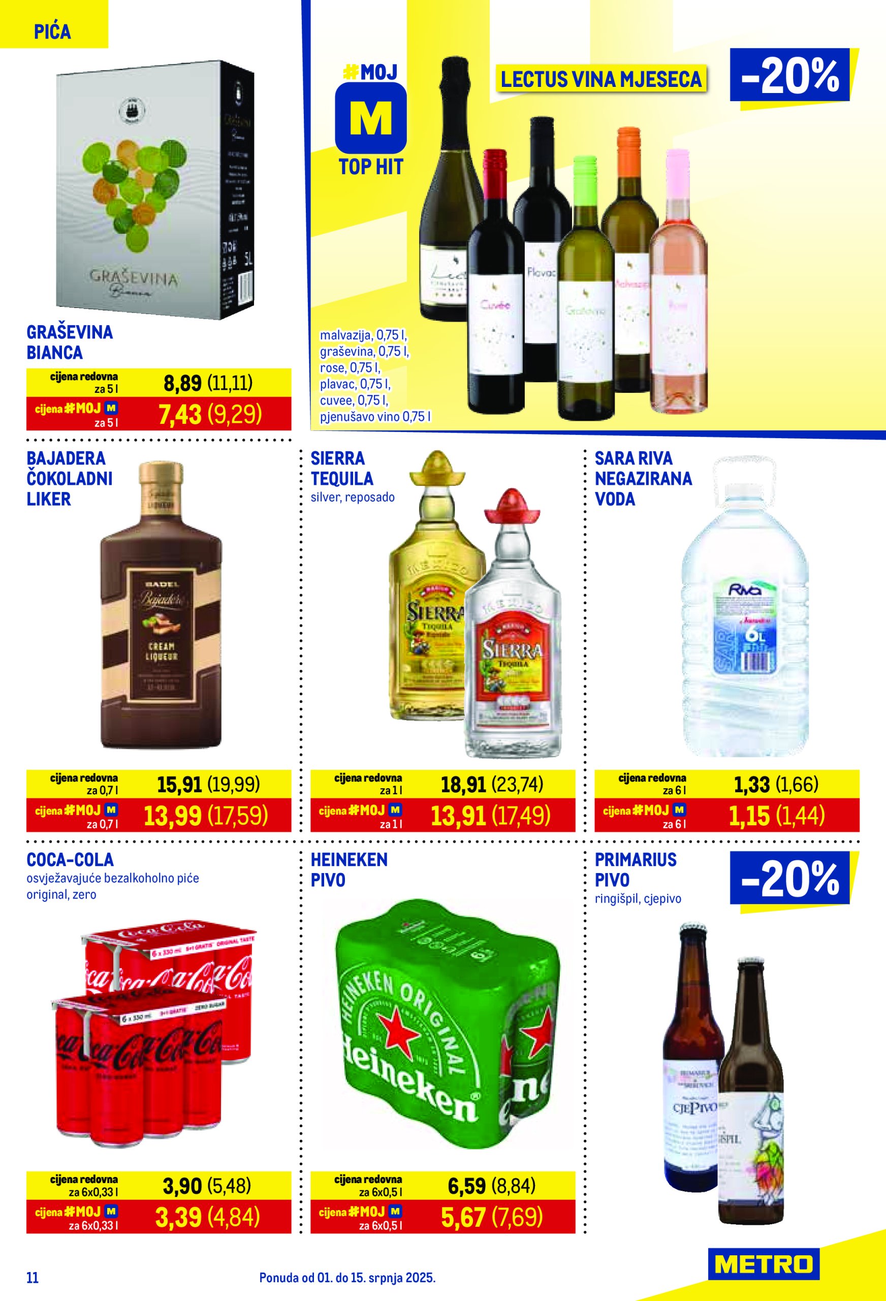 metro - Prelistajte katalog Metro - Prehrana i Neprehrana, vrijedi od 01.07. do 15.07. - page: 11
