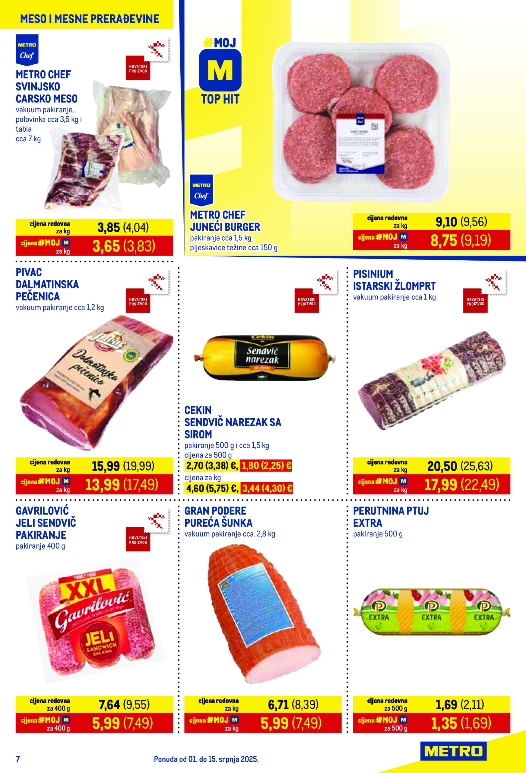 metro - Prelistajte katalog Metro - Prehrana i Neprehrana, vrijedi od 01.07. do 15.07. - page: 7