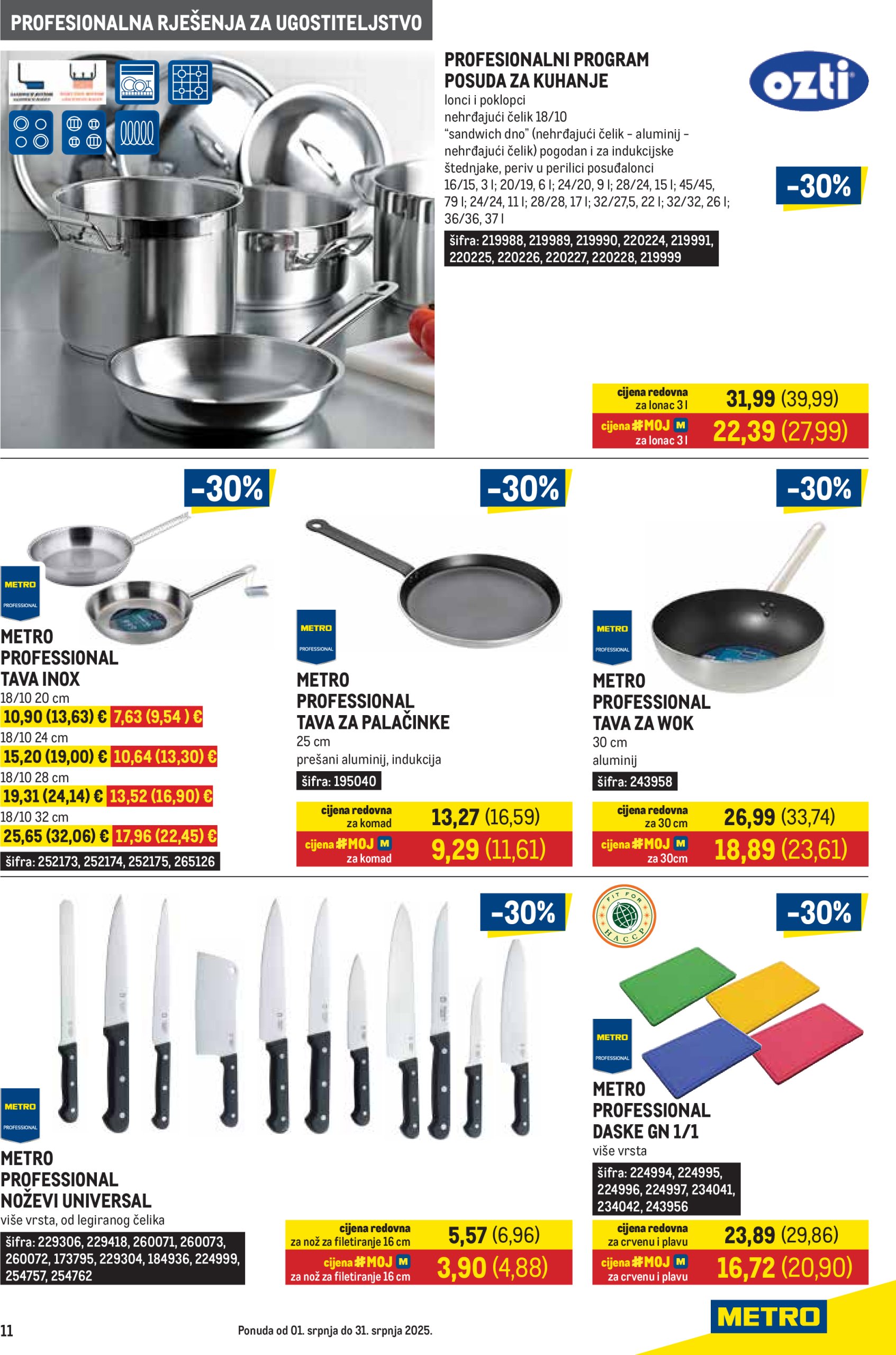 metro - Prelistajte katalog Metro - Gastro, vrijedi od 01.07. do 31.07. - page: 11