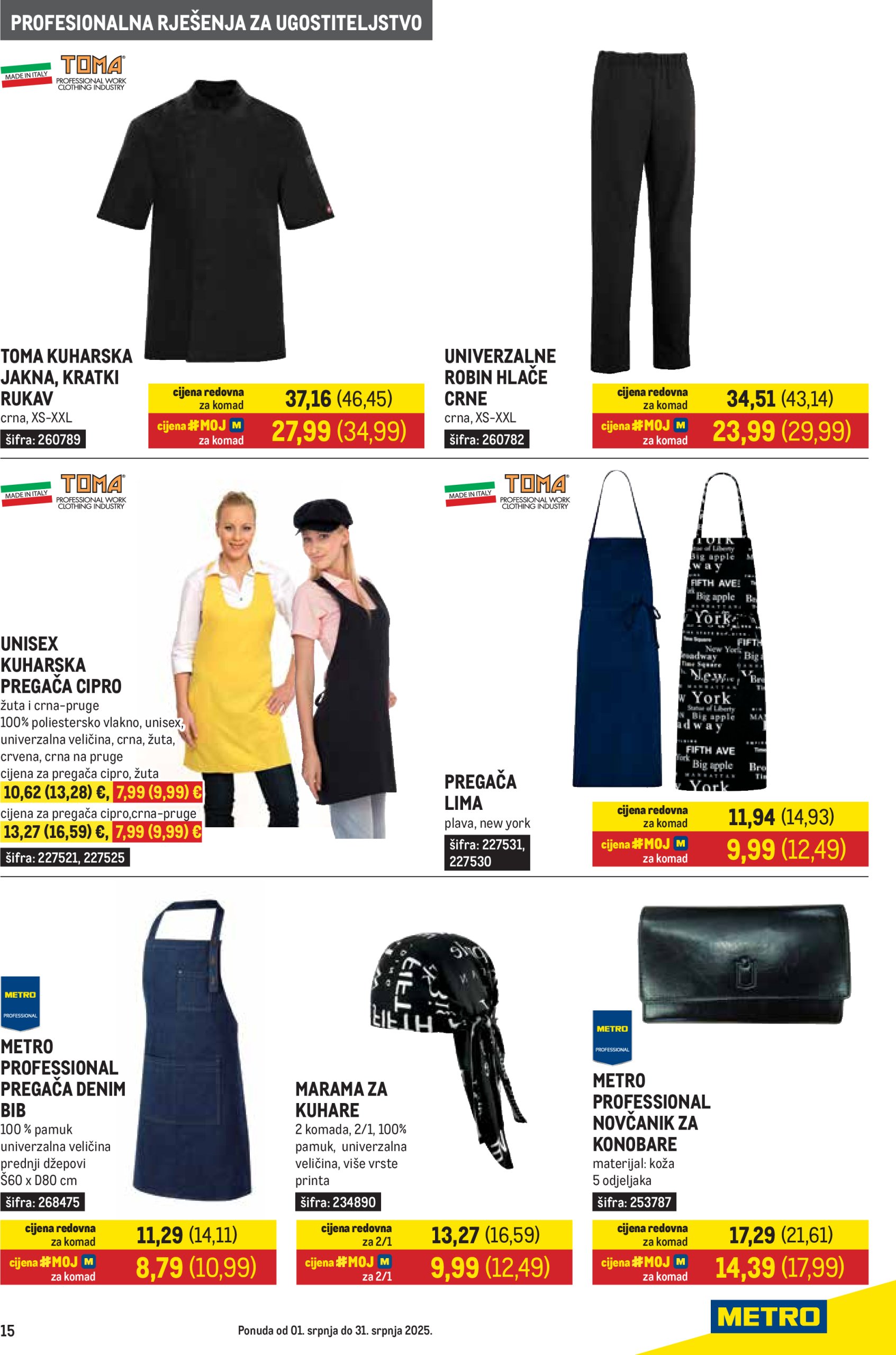 metro - Prelistajte katalog Metro - Gastro, vrijedi od 01.07. do 31.07. - page: 15