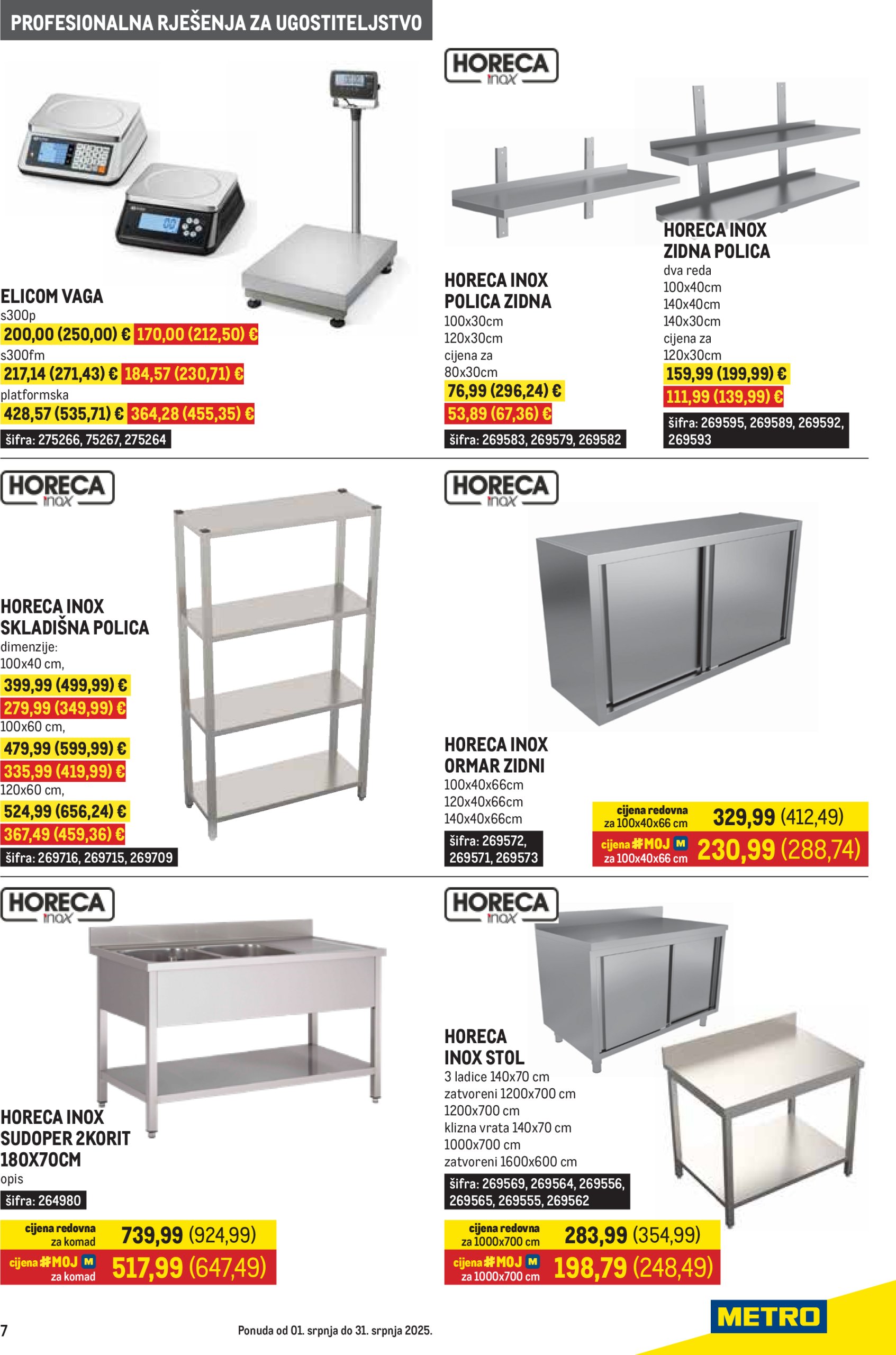 metro - Prelistajte katalog Metro - Gastro, vrijedi od 01.07. do 31.07. - page: 7
