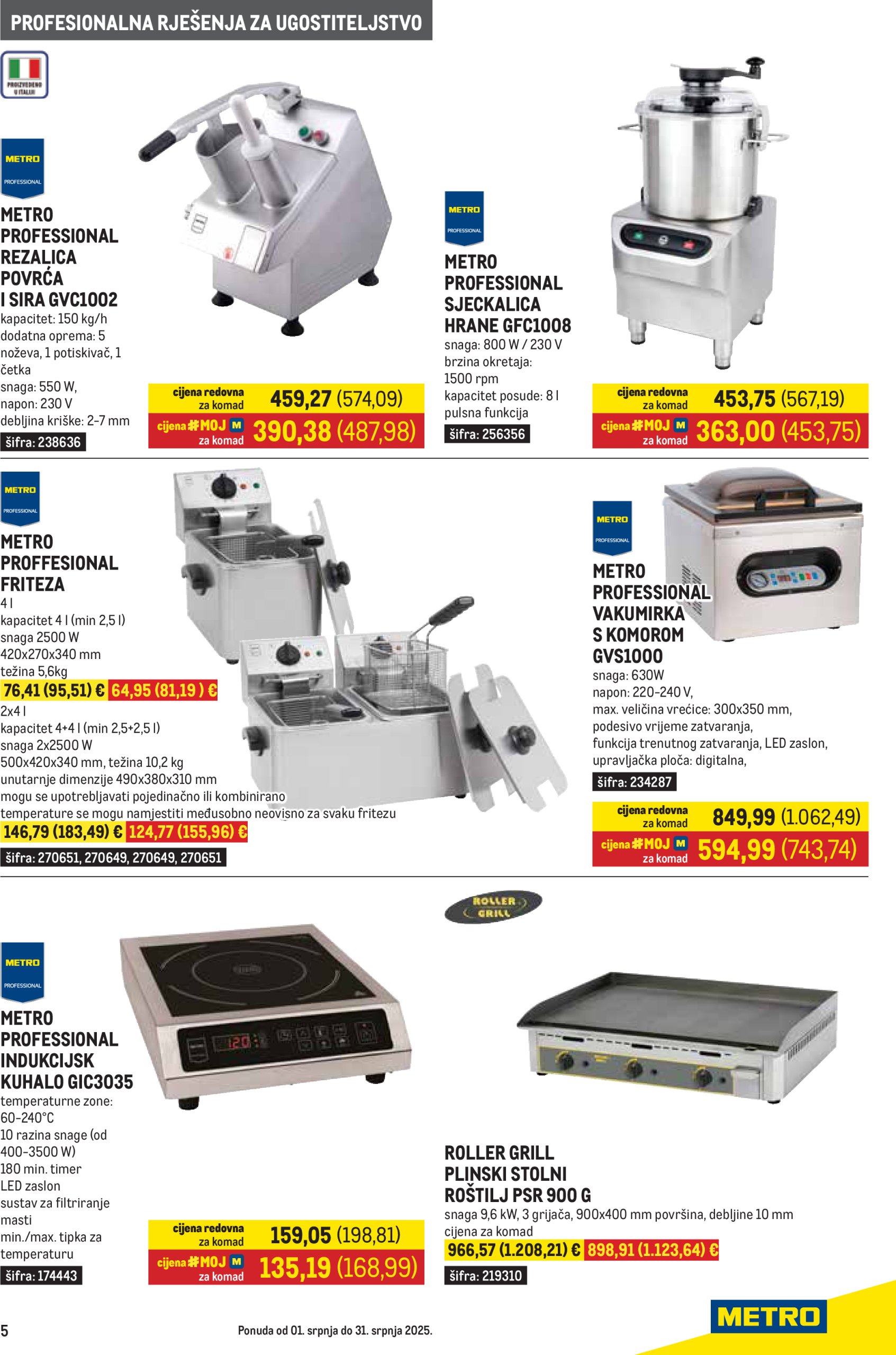 metro - Prelistajte katalog Metro - Gastro, vrijedi od 01.07. do 31.07. - page: 5