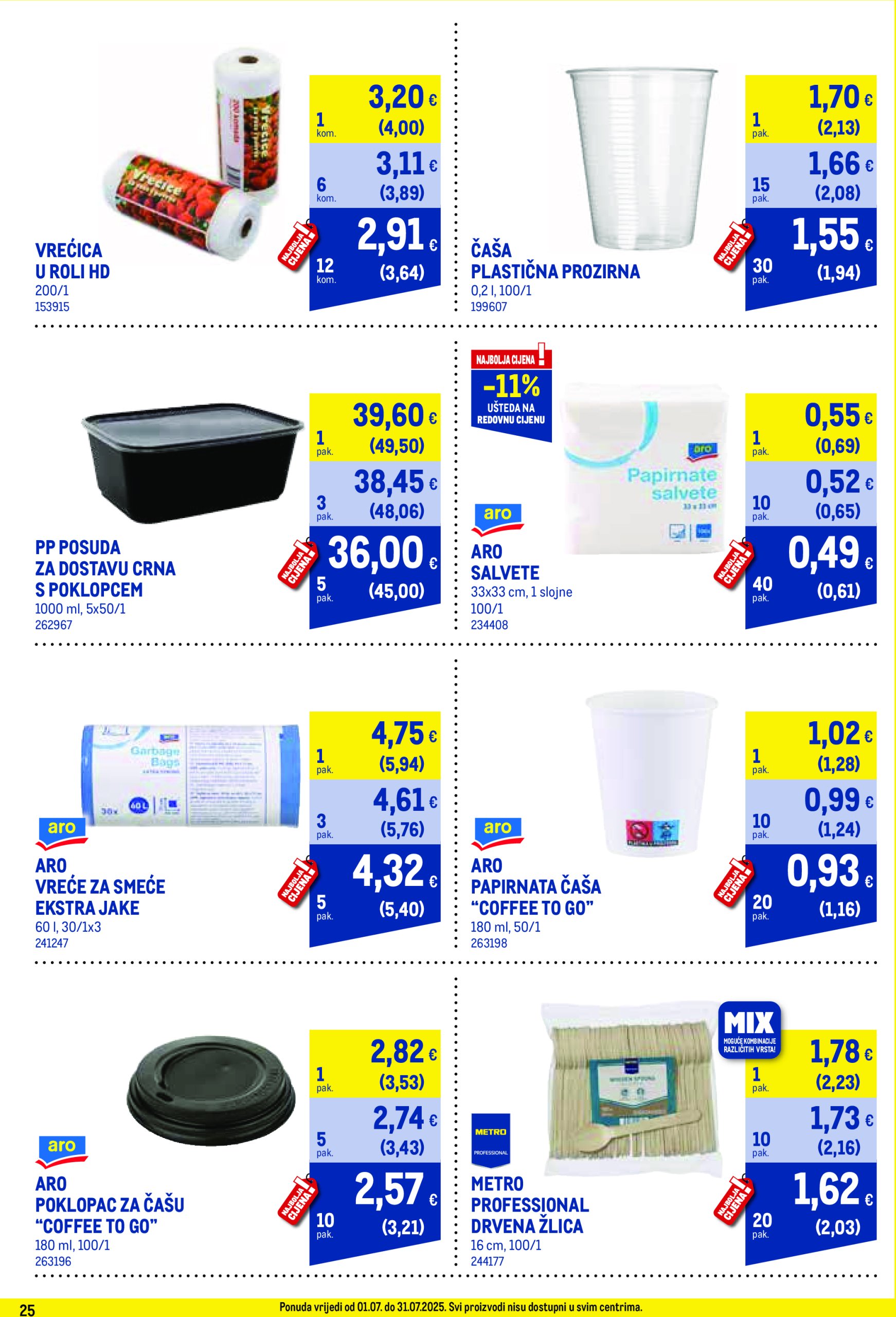 metro - Prelistajte katalog Metro - Profi cijena, vrijedi od 01.07. do 31.07. - page: 25