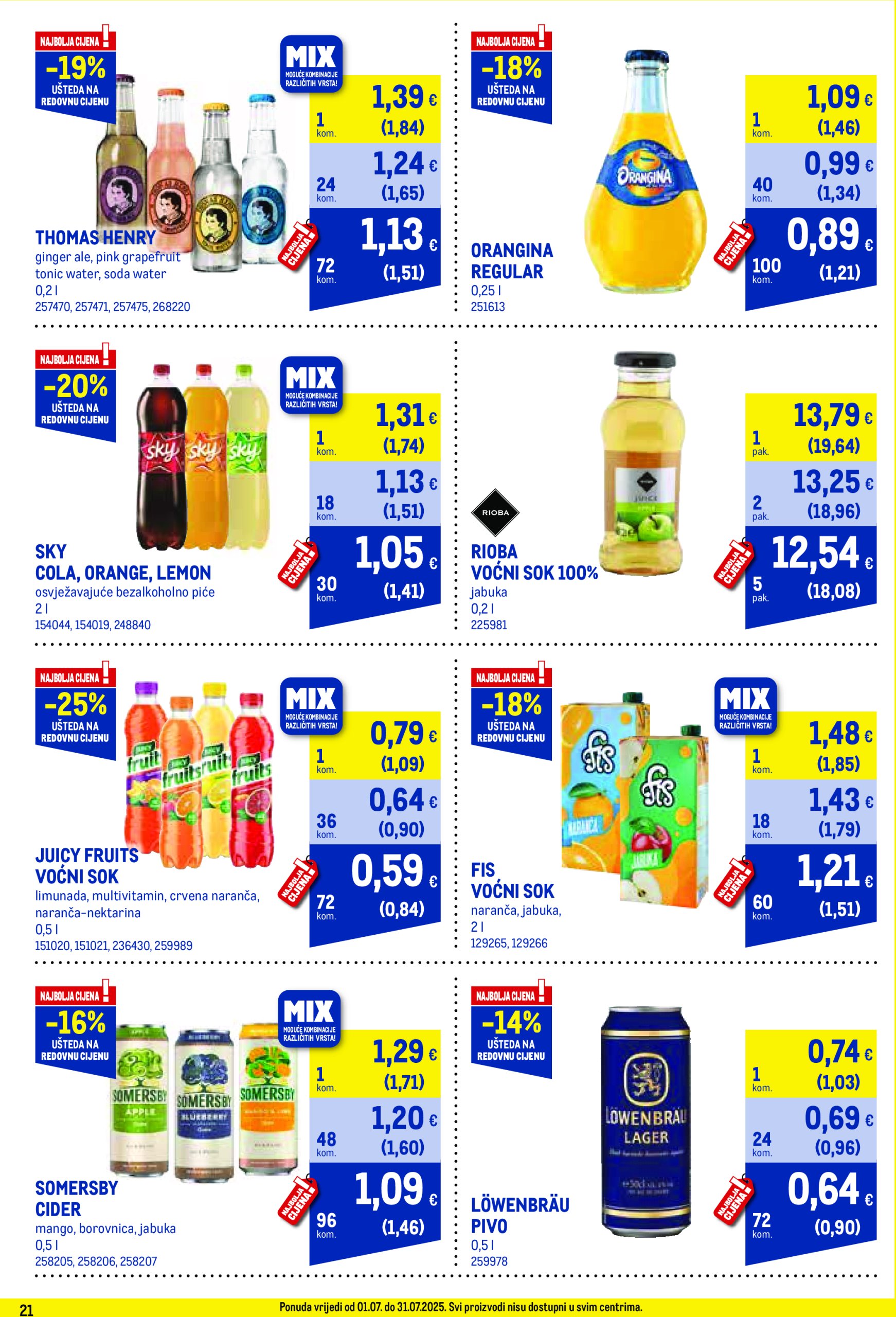 metro - Prelistajte katalog Metro - Profi cijena, vrijedi od 01.07. do 31.07. - page: 21