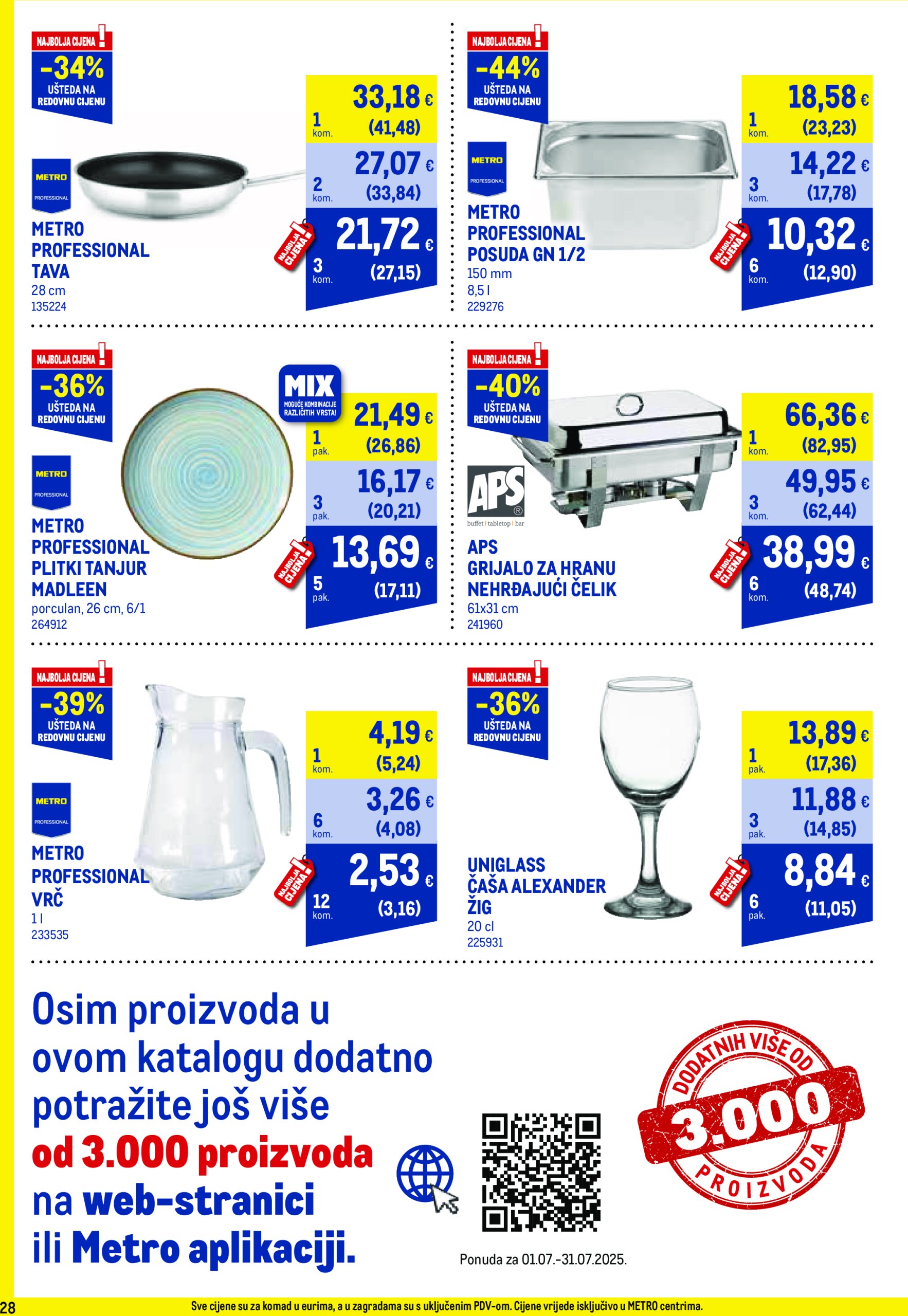 metro - Prelistajte katalog Metro - Profi cijena, vrijedi od 01.07. do 31.07. - page: 28
