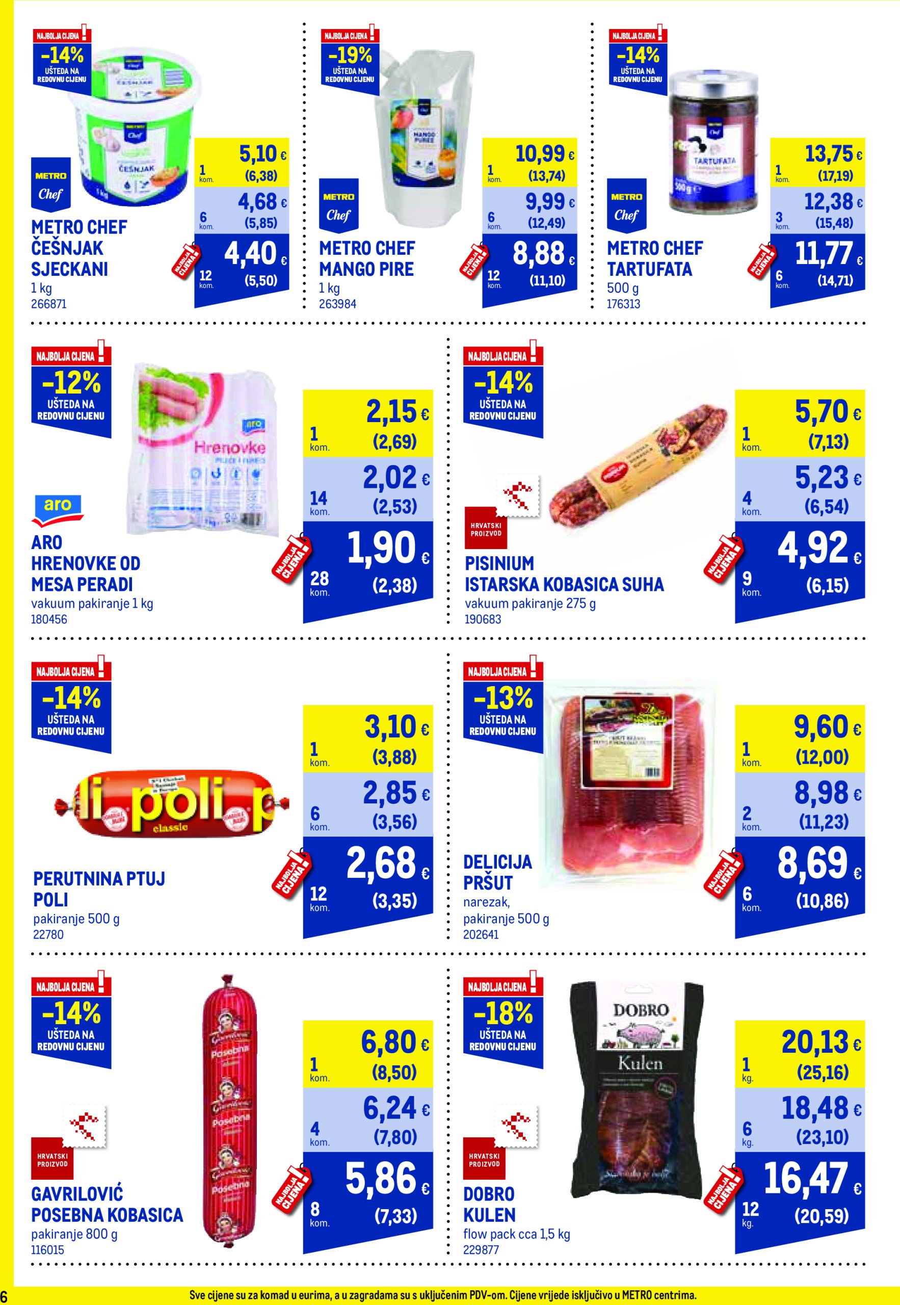 metro - Prelistajte katalog Metro - Profi cijena, vrijedi od 01.07. do 31.07. - page: 6