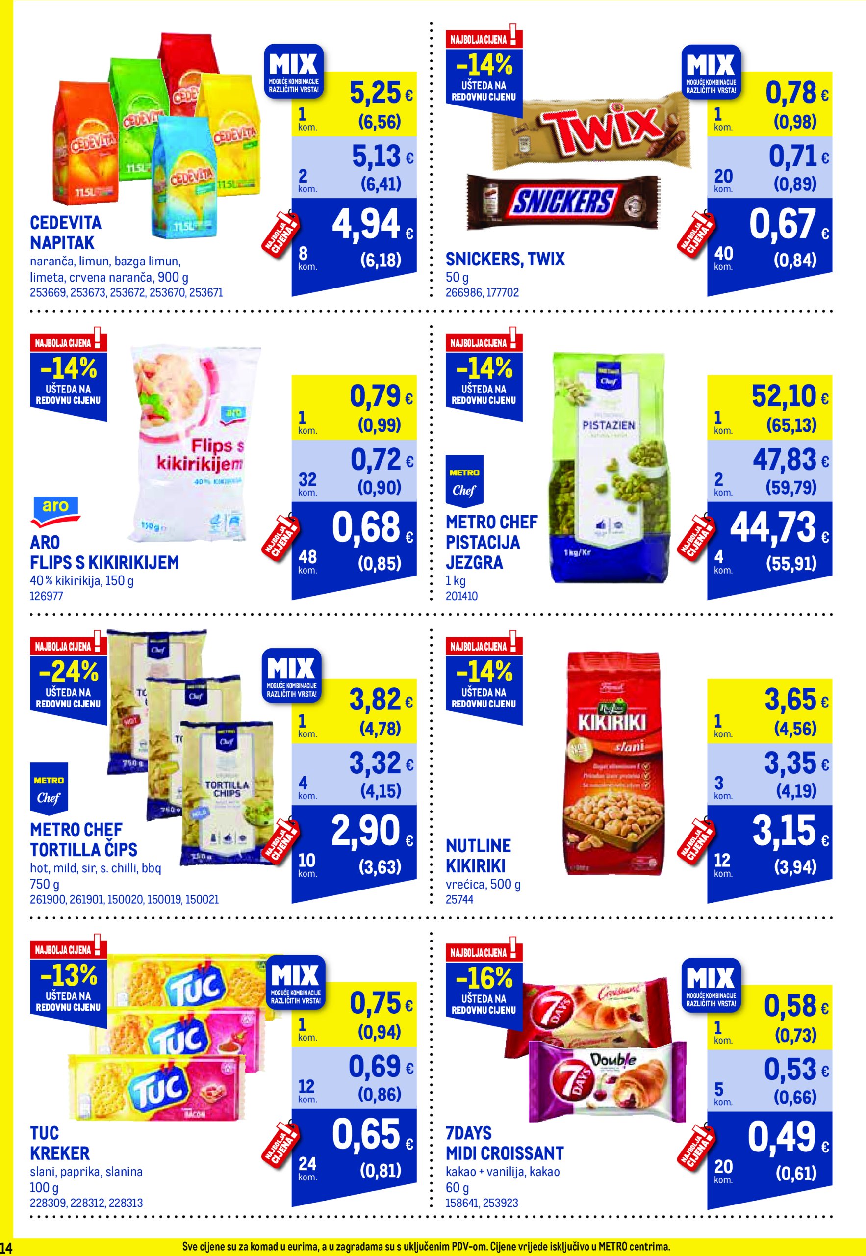 metro - Prelistajte katalog Metro - Profi cijena, vrijedi od 01.07. do 31.07. - page: 14