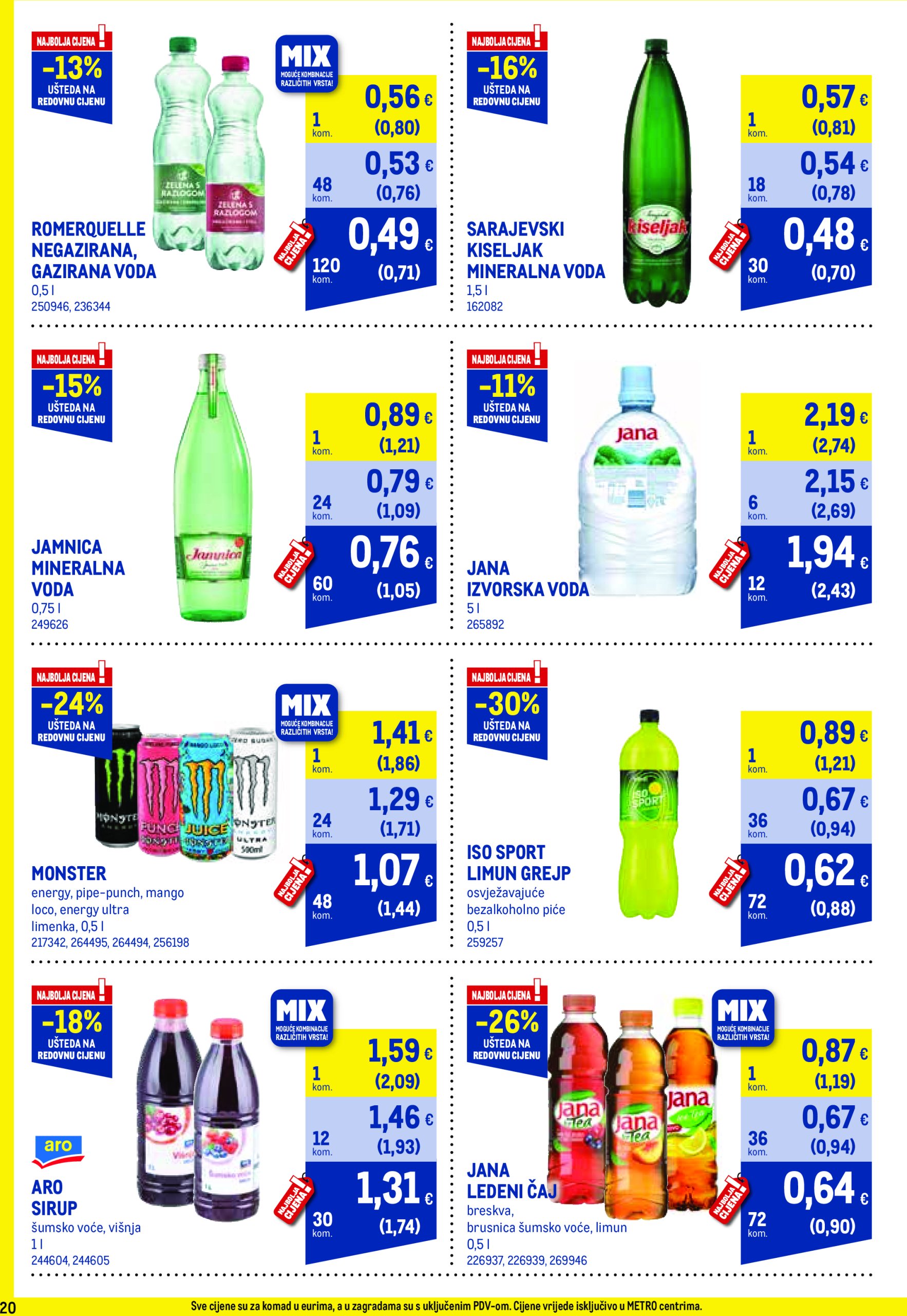 metro - Prelistajte katalog Metro - Profi cijena, vrijedi od 01.07. do 31.07. - page: 20