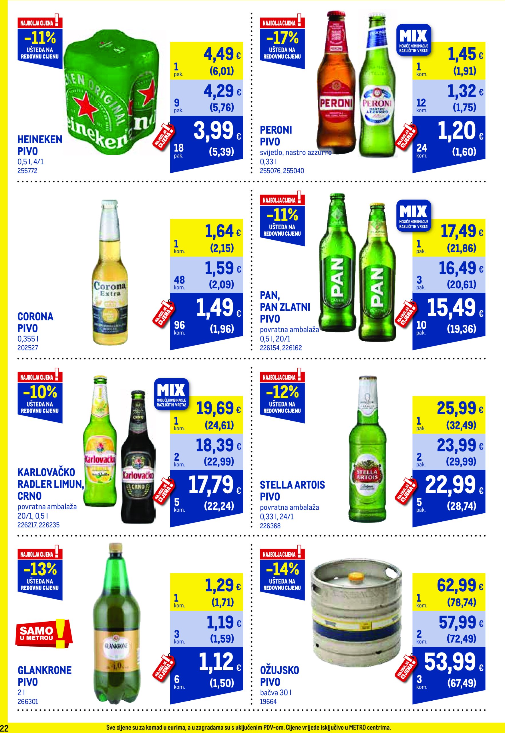 metro - Prelistajte katalog Metro - Profi cijena, vrijedi od 01.07. do 31.07. - page: 22