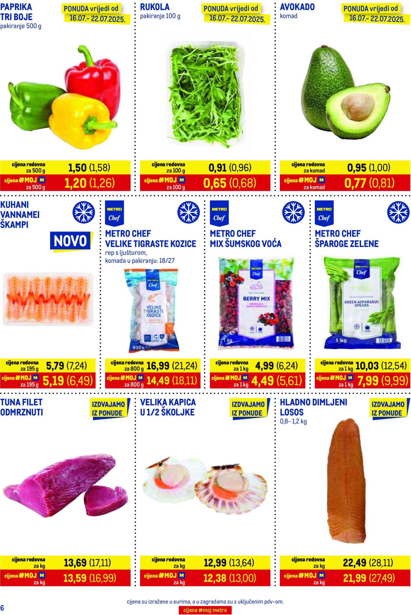 metro - Prelistajte katalog Metro - Prehrana i neprehrana, vrijedi od 16.07. do 31.07. - page: 6