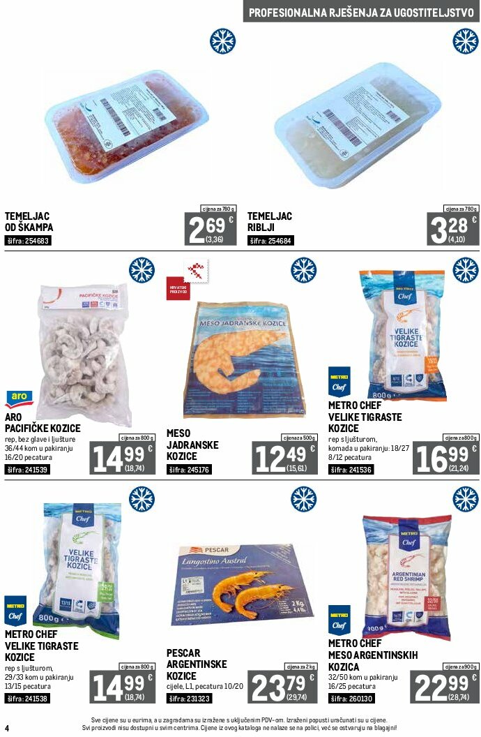 metro - Prelistajte katalog Metro - Profesionalna rješenja za ugostiteljstvo, vrijedi od 01.08. do 31.08. - page: 4