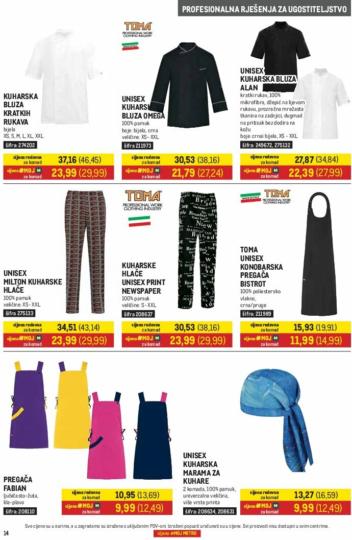 metro - Prelistajte katalog Metro - Gastro, vrijedi od 01.08. do 31.08. - page: 14