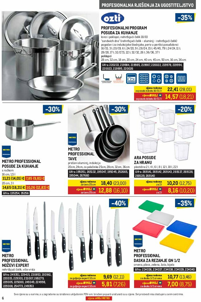 metro - Prelistajte katalog Metro - Gastro, vrijedi od 01.08. do 31.08. - page: 6