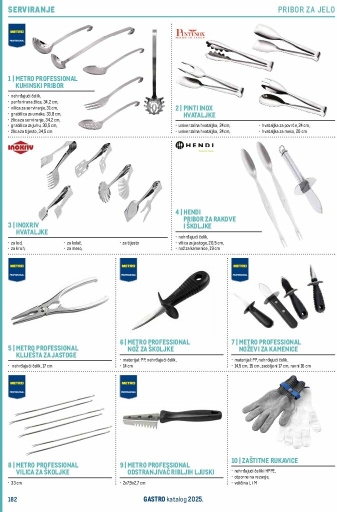 metro - Prelistajte katalog Metro - Gastro 2025, vrijedi od 01.07. do 31.12. - page: 184