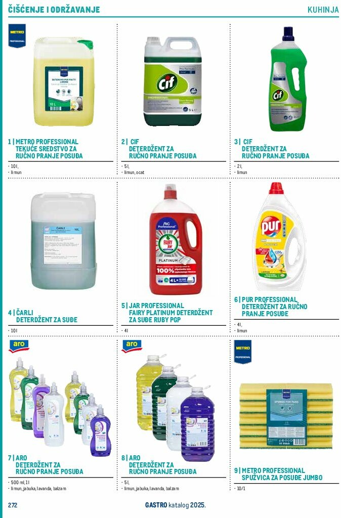 metro - Prelistajte katalog Metro - Gastro 2025, vrijedi od 01.07. do 31.12. - page: 274