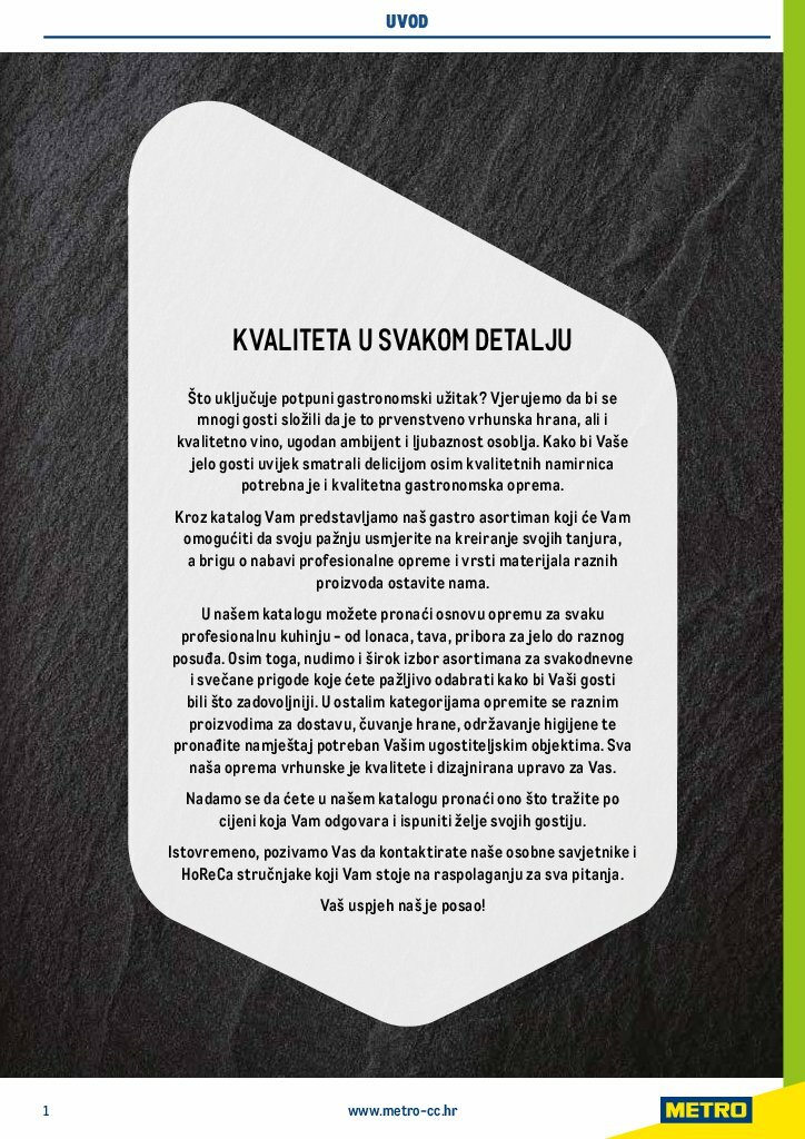 metro - Prelistajte katalog Metro - Gastro 2025, vrijedi od 01.07. do 31.12. - page: 3