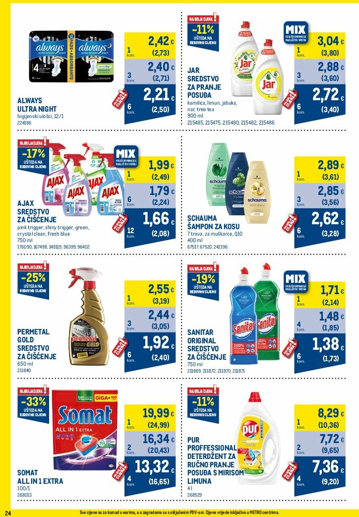 metro - Prelistajte katalog Metro - Profi cijena, vrijedi od 01.08. do 31.08. - page: 24