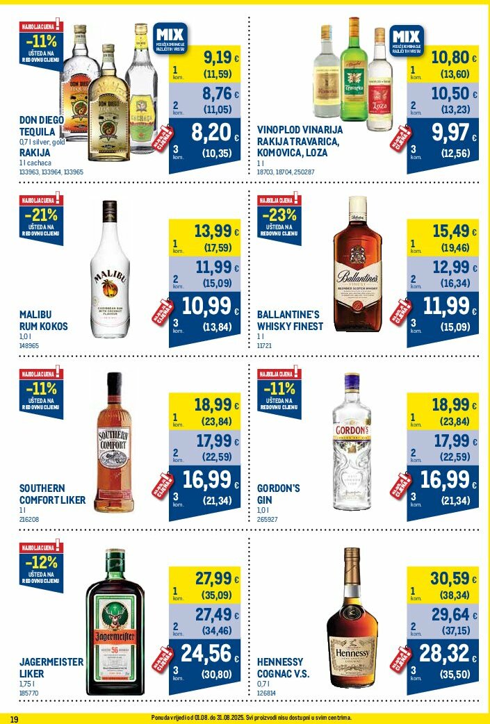 metro - Prelistajte katalog Metro - Profi cijena, vrijedi od 01.08. do 31.08. - page: 19