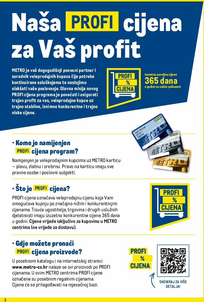 metro - Prelistajte katalog Metro - Profi cijena, vrijedi od 01.08. do 31.08. - page: 3