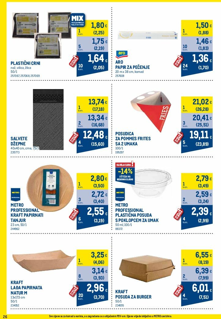 metro - Prelistajte katalog Metro - Profi cijena, vrijedi od 01.08. do 31.08. - page: 26