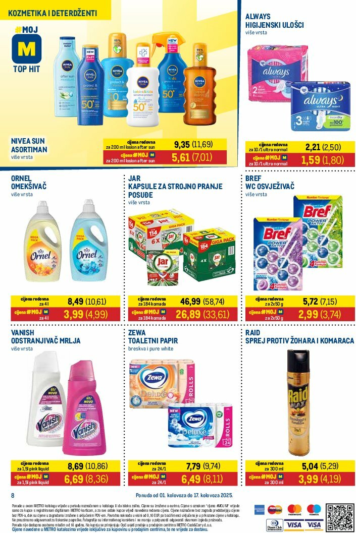 metro - Prelistajte katalog Metro - Prehrana, vrijedi od 01.08. do 17.08. - page: 8