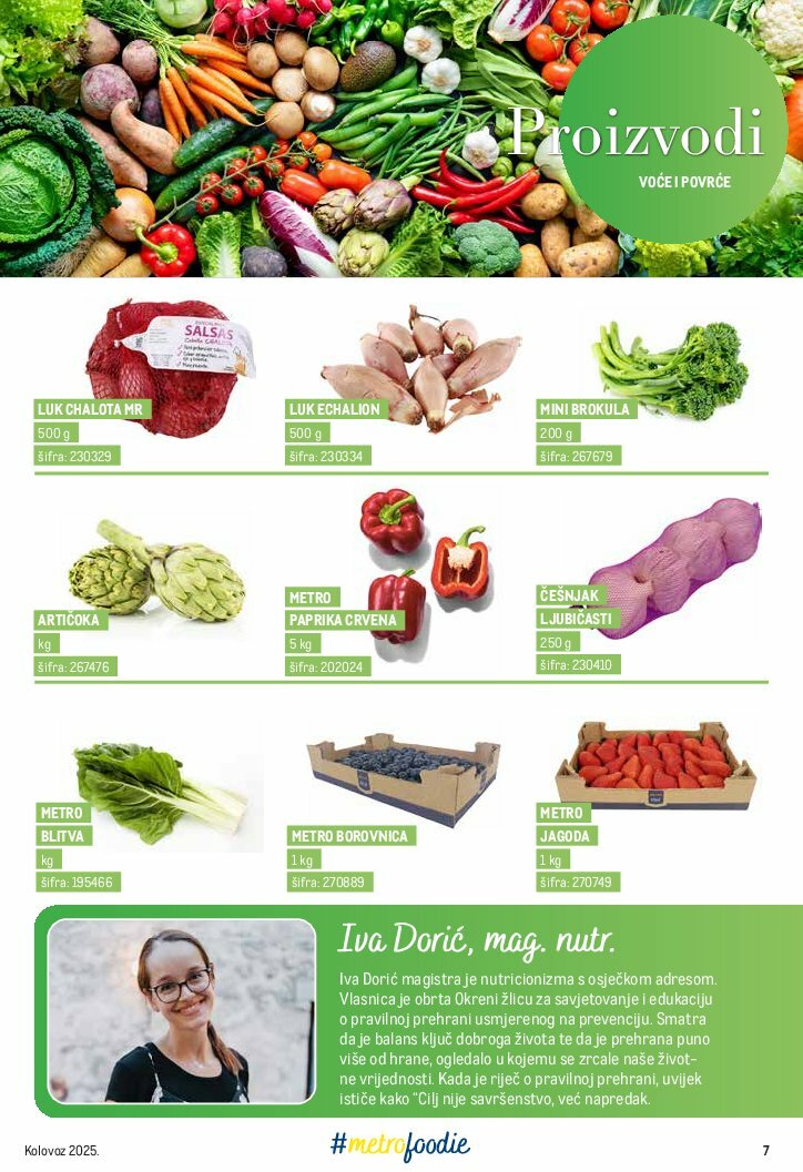 metro - Prelistajte katalog Metro - #metrofoodie, vrijedi od 01.08. do 31.08. - page: 7