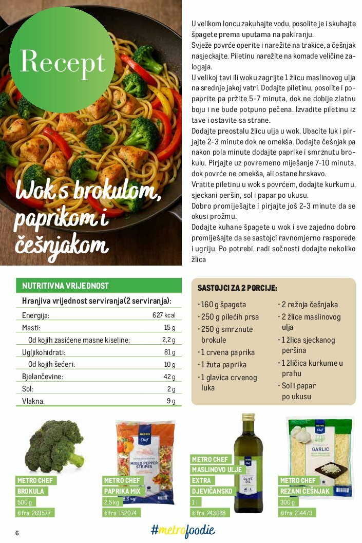 metro - Prelistajte katalog Metro - #metrofoodie, vrijedi od 01.08. do 31.08. - page: 6