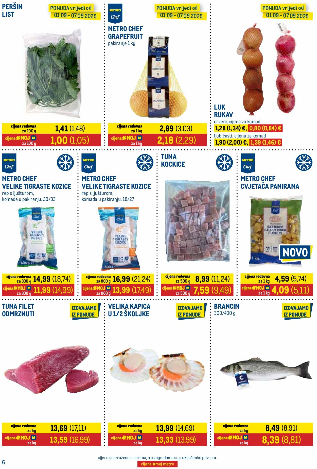 metro - Prelistajte katalog Metro - Prehrana i neprehrana, vrijedi od 01.09. do 15.09. - page: 6