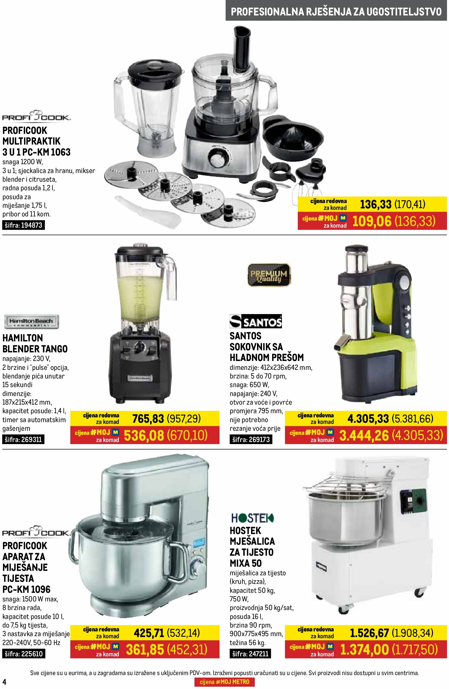 metro - Prelistajte katalog Metro - Gastro, vrijedi od 01.09. do 30.09. - page: 4