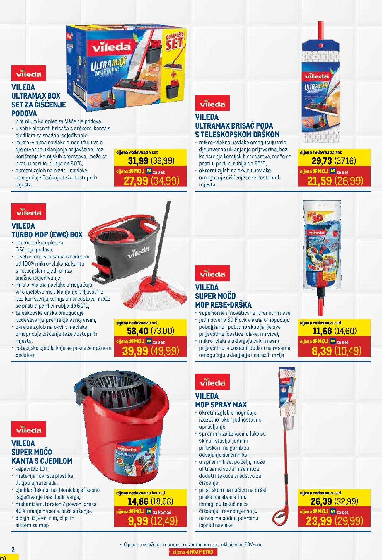 metro - Prelistajte katalog Metro - Sve za čišćenje, vrijedi od 01.09. do 30.09. - page: 2
