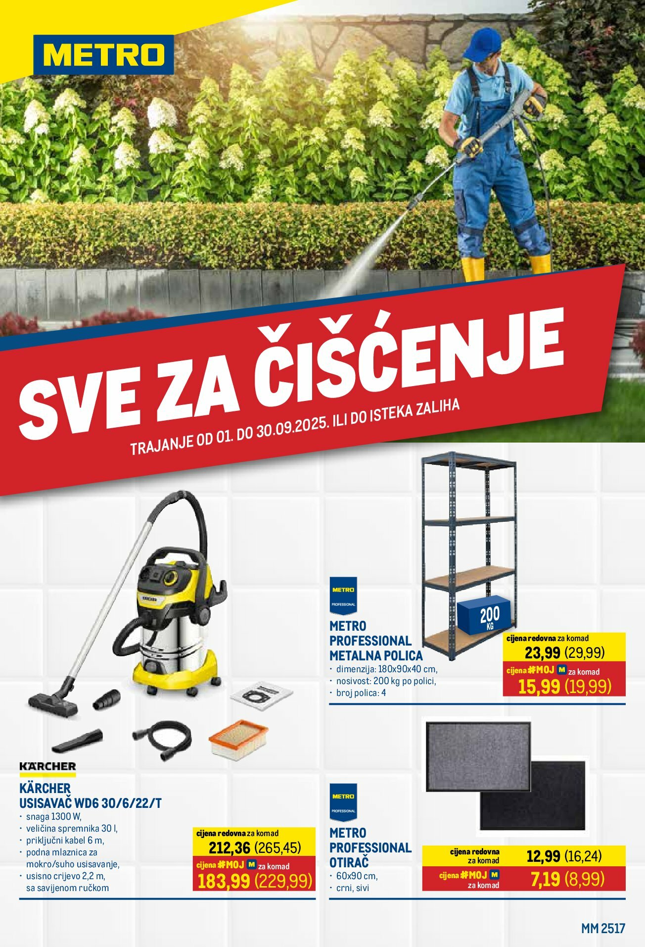metro - Prelistajte katalog Metro - Sve za čišćenje, vrijedi od 01.09. do 30.09.