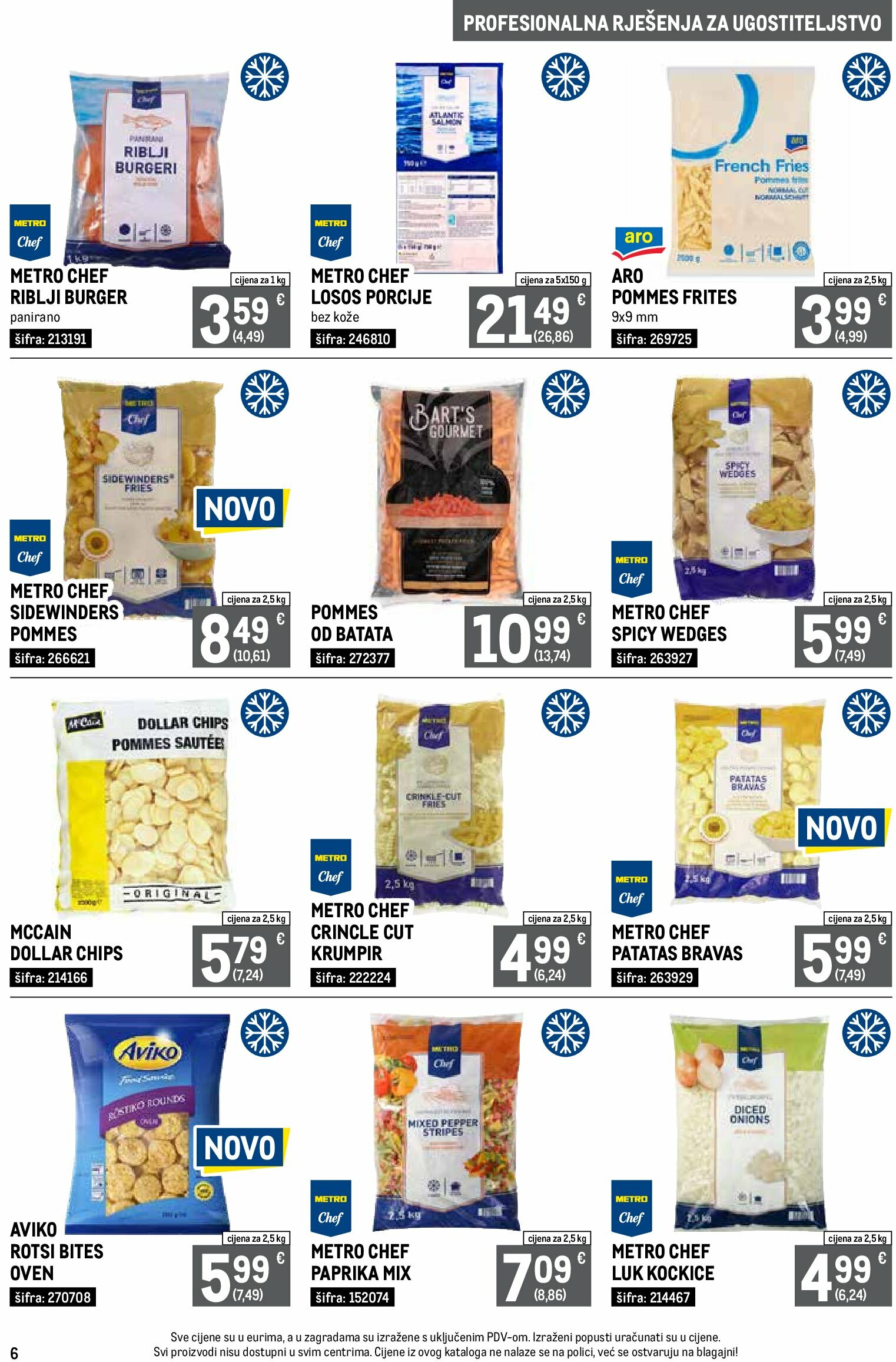 metro - Prelistajte katalog Metro - Profesionalna rješenja za ugostiteljstvo, vrijedi od 01.09. do 30.09. - page: 6