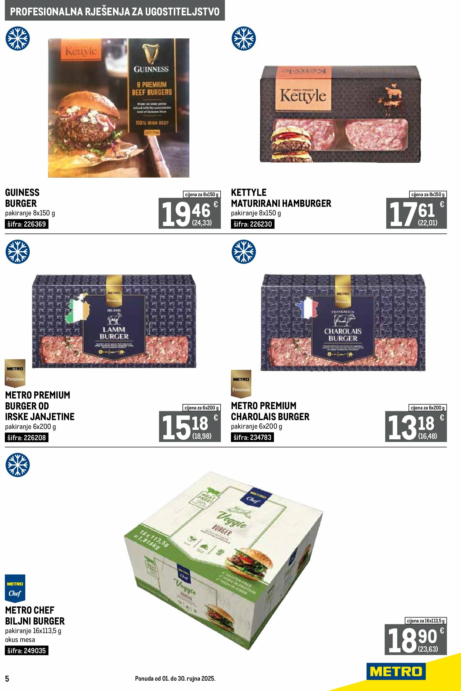 metro - Prelistajte katalog Metro - Profesionalna rješenja za ugostiteljstvo, vrijedi od 01.09. do 30.09. - page: 5