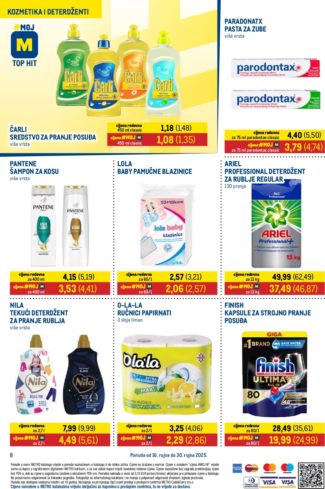 metro - Prelistajte katalog Metro - Prehrana i neprehrana, vrijedi od 16.09. do 30.09. - page: 8