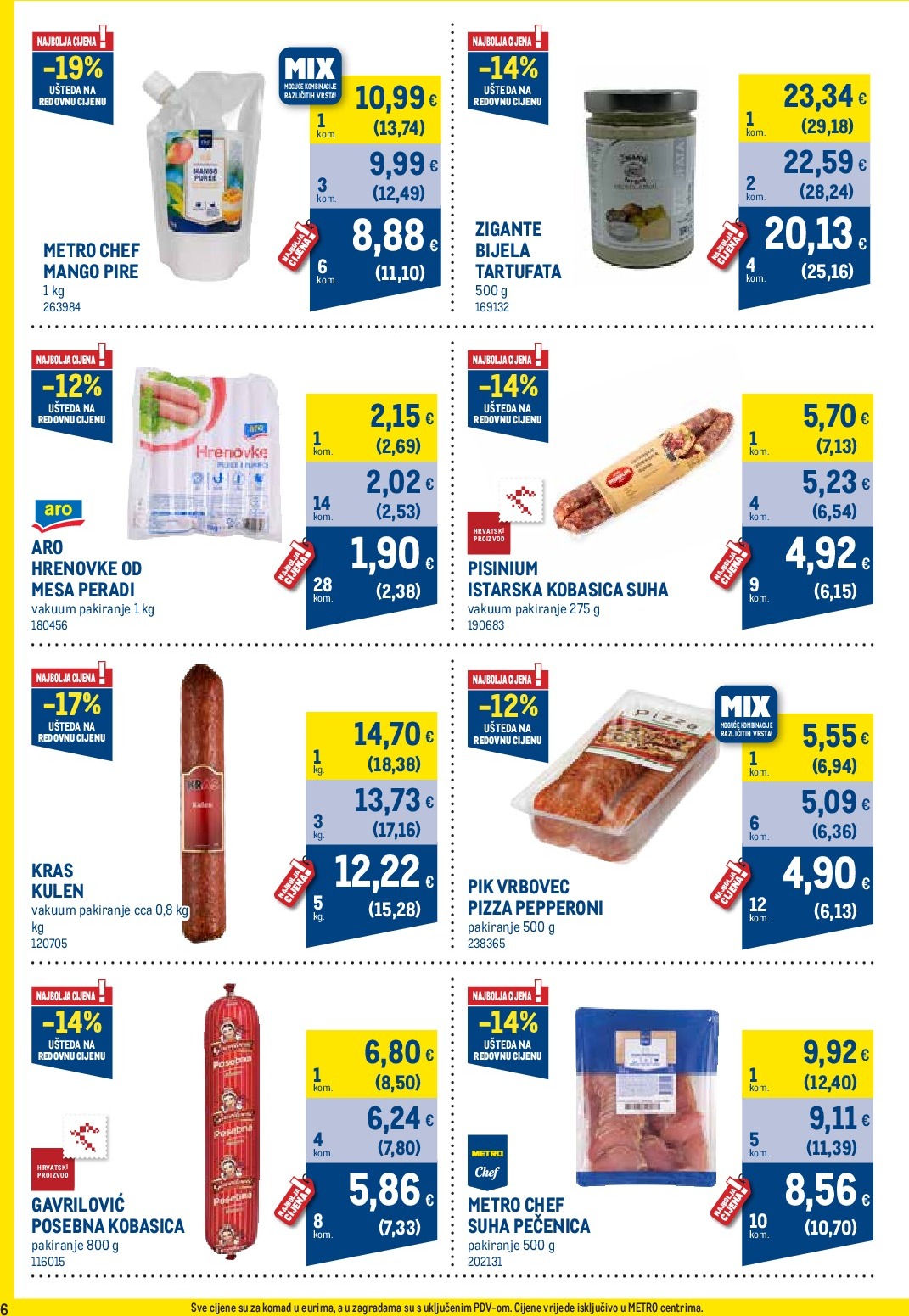 metro - Prelistajte katalog Metro - Profi cijena, vrijedi od 01.09. do 30.09. - page: 6