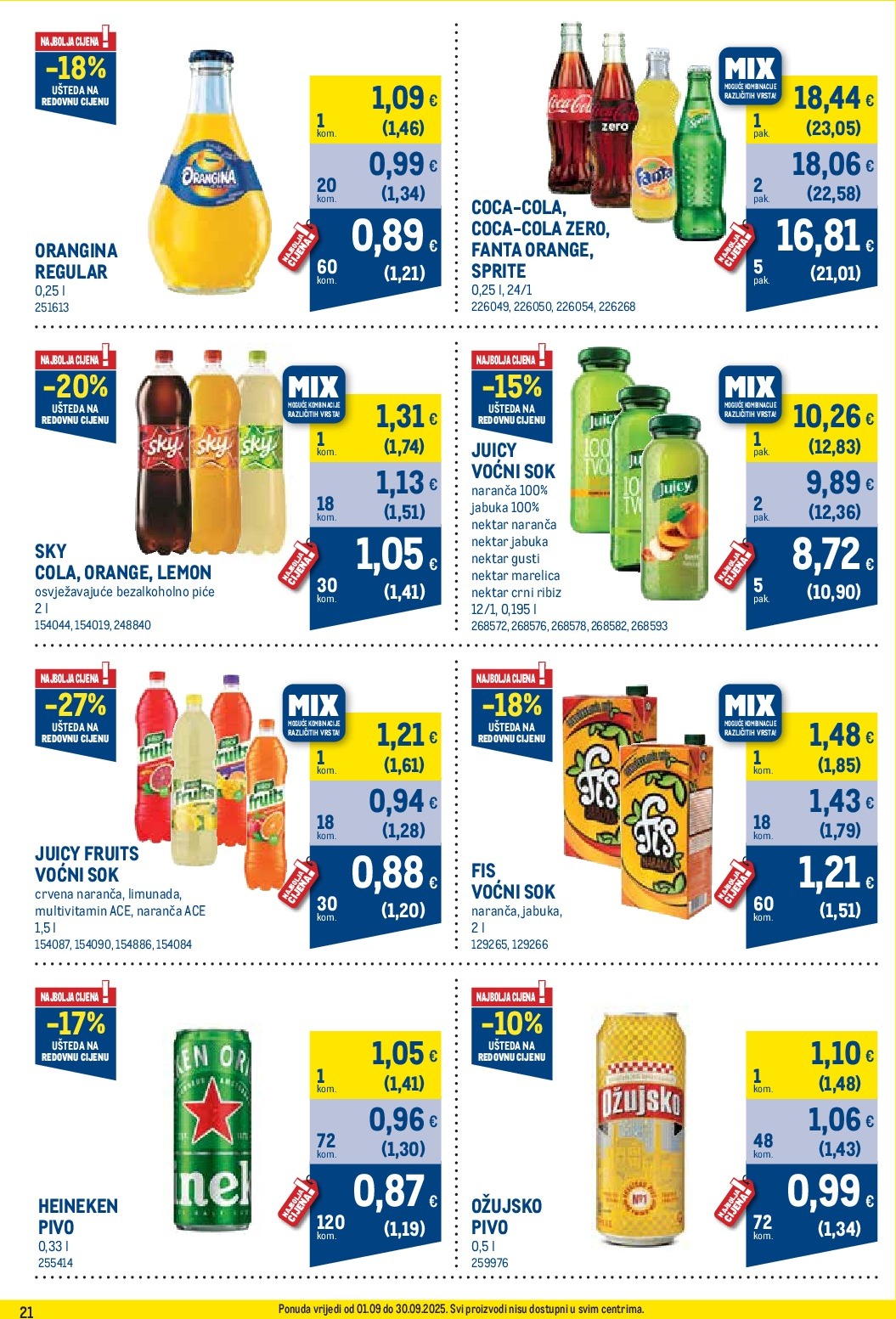 metro - Prelistajte katalog Metro - Profi cijena, vrijedi od 01.09. do 30.09. - page: 21