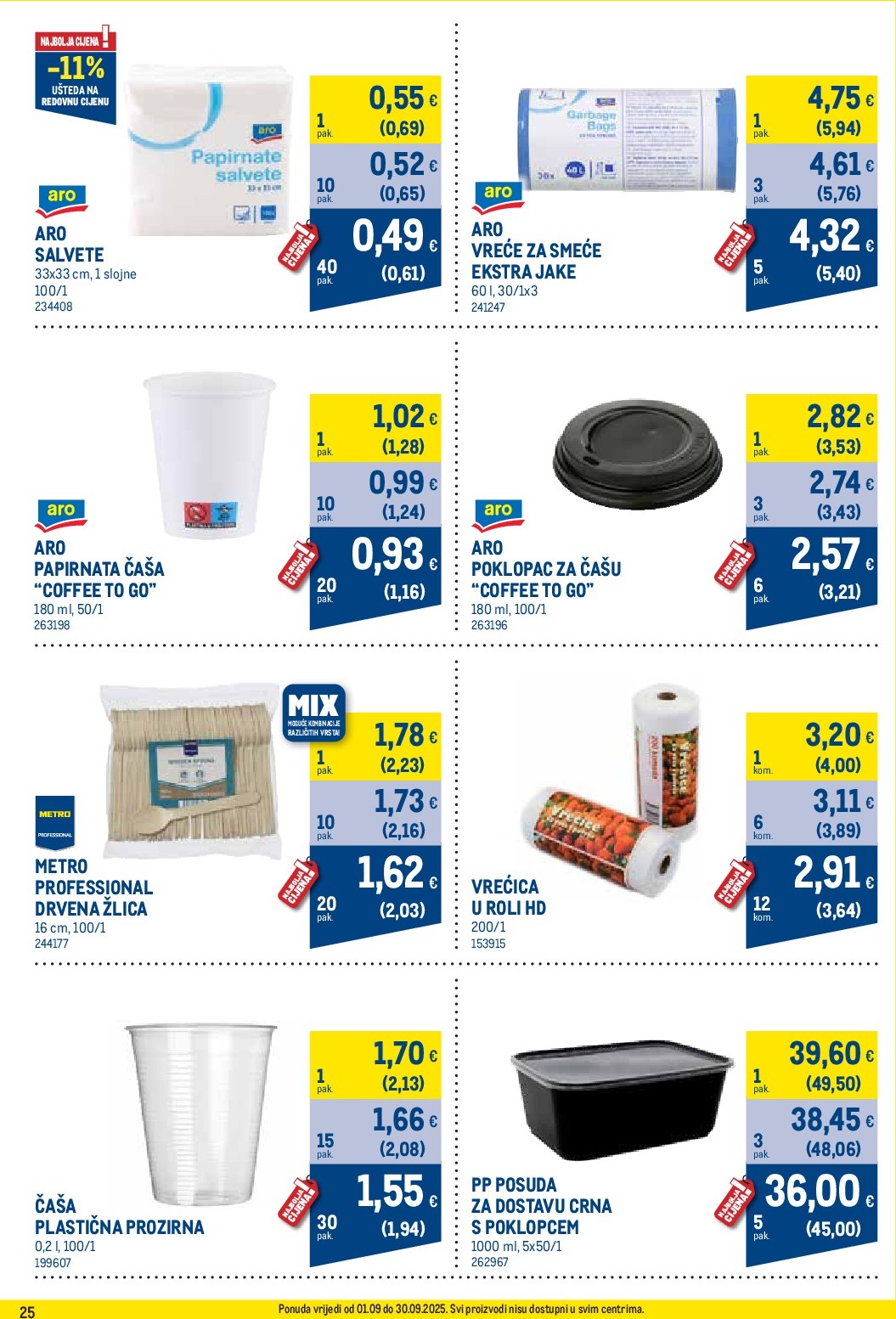 metro - Prelistajte katalog Metro - Profi cijena, vrijedi od 01.09. do 30.09. - page: 25